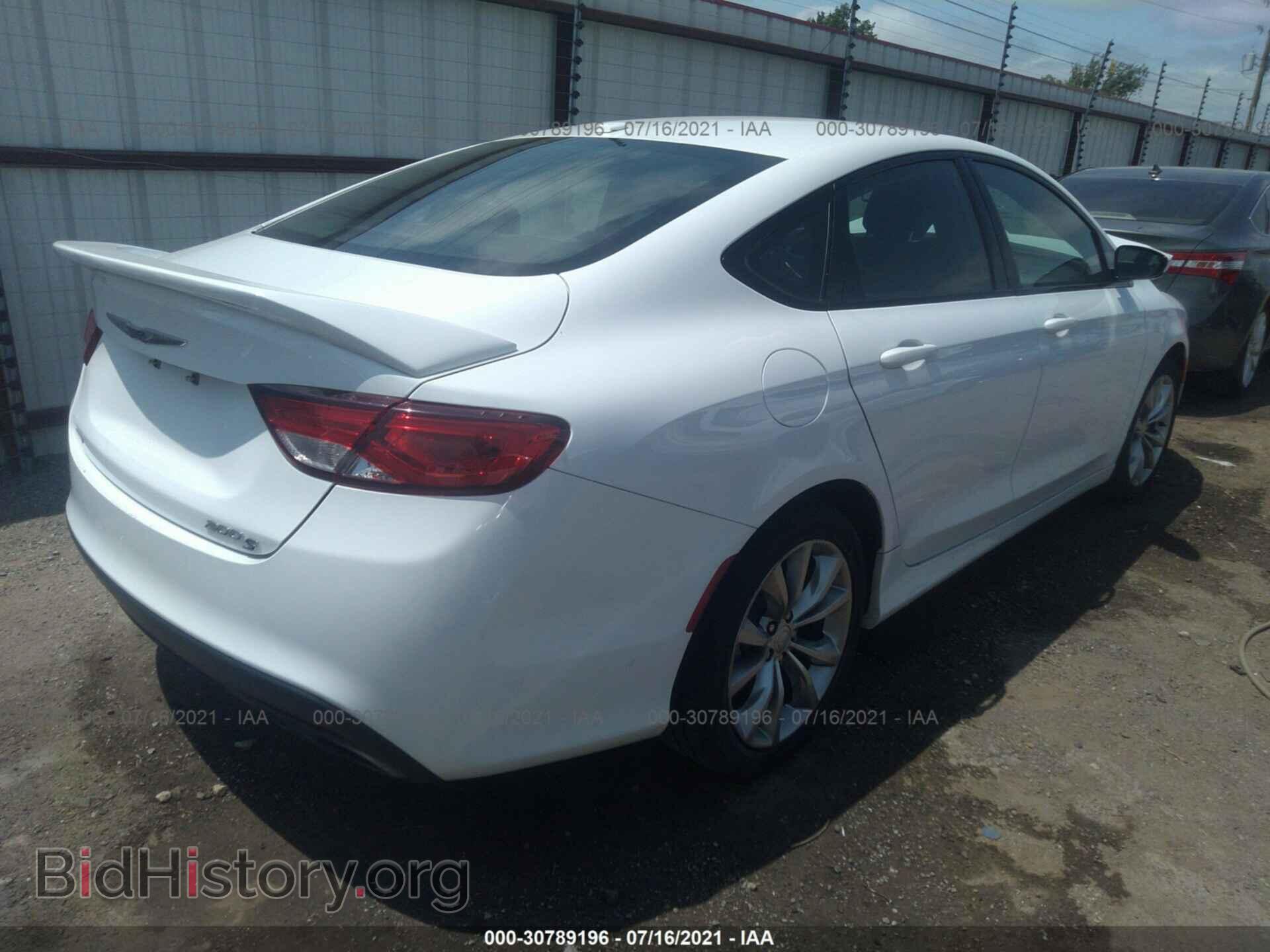 2015 CHRYSLER 200 - VIN: 1C3CCCBBXFN743186 - Фото 4