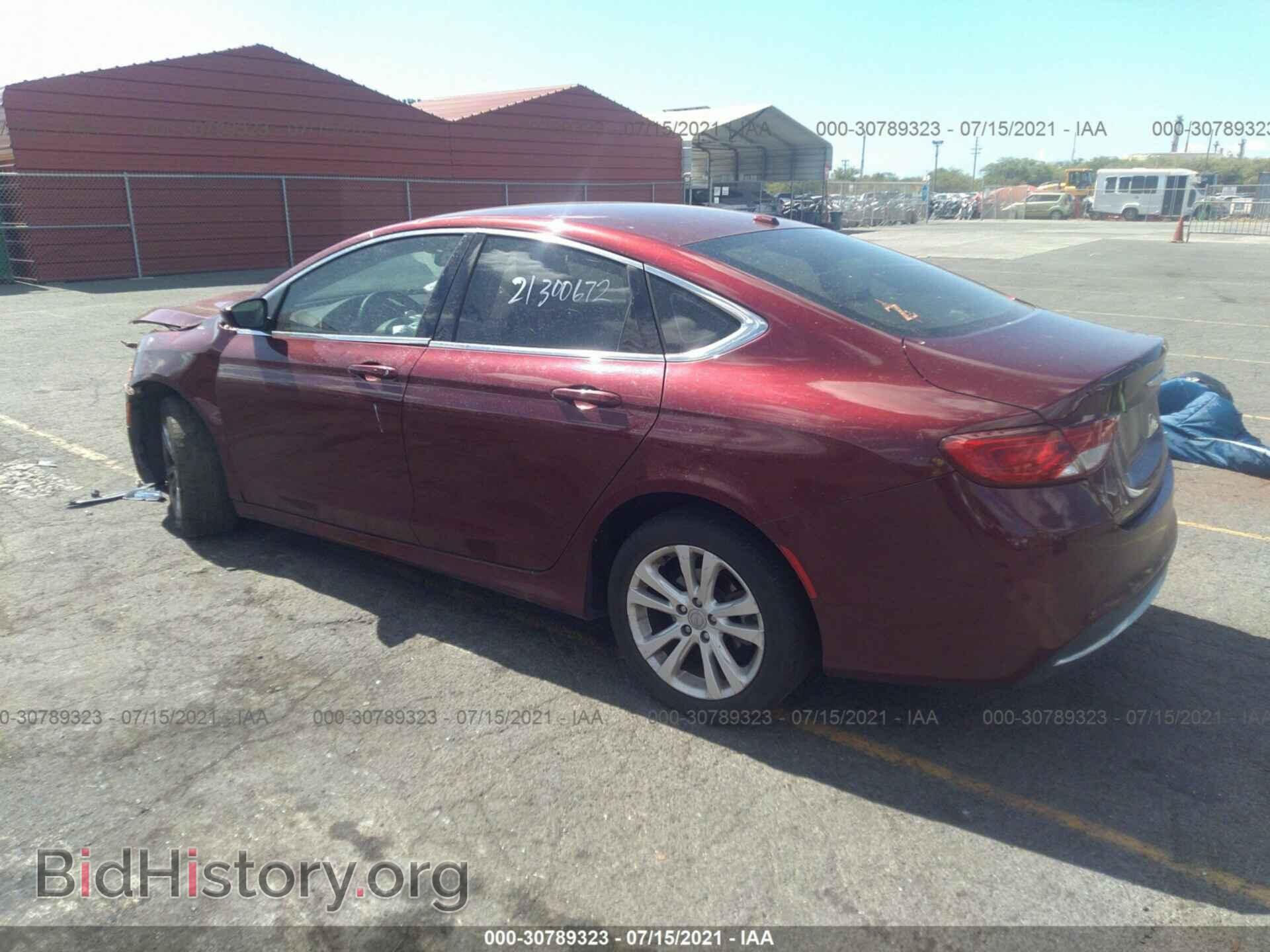 2016 CHRYSLER 200 - VIN: 1C3CCCAB4GN106474 - Фото 3
