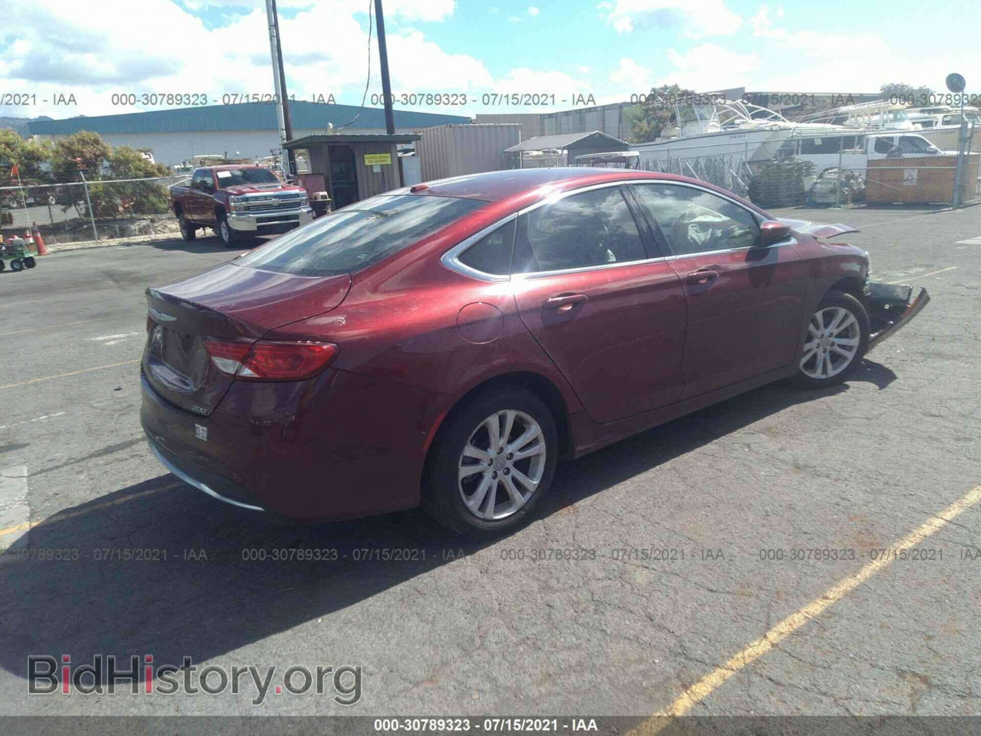 2016 CHRYSLER 200 - VIN: 1C3CCCAB4GN106474 - Фото 4