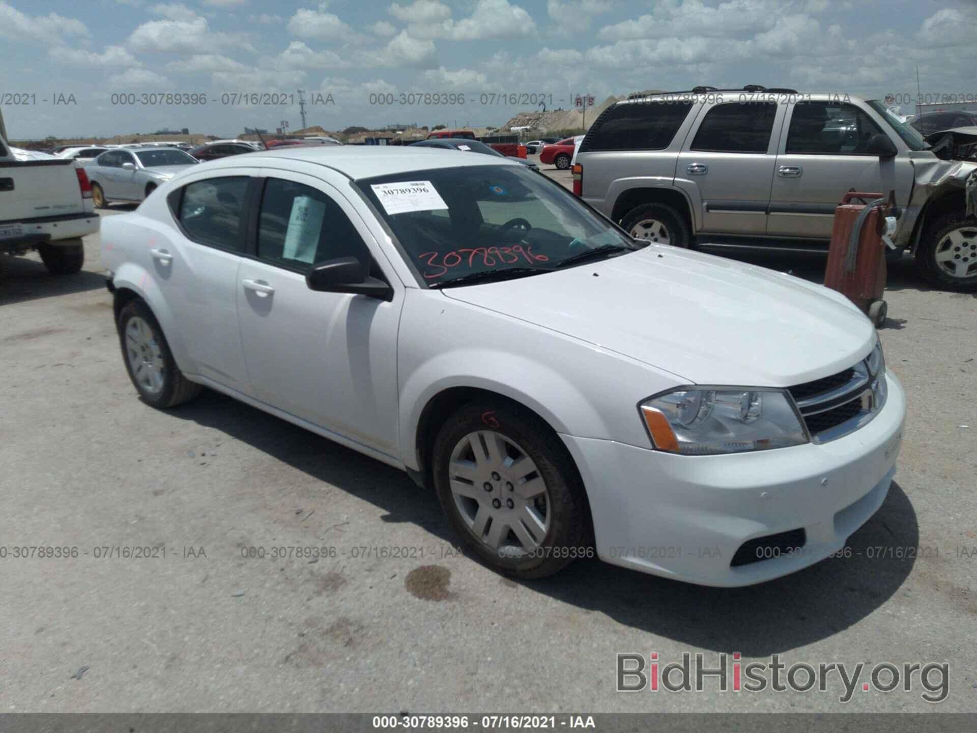 Photo 1C3CDZAG7EN181033 - DODGE AVENGER 2014