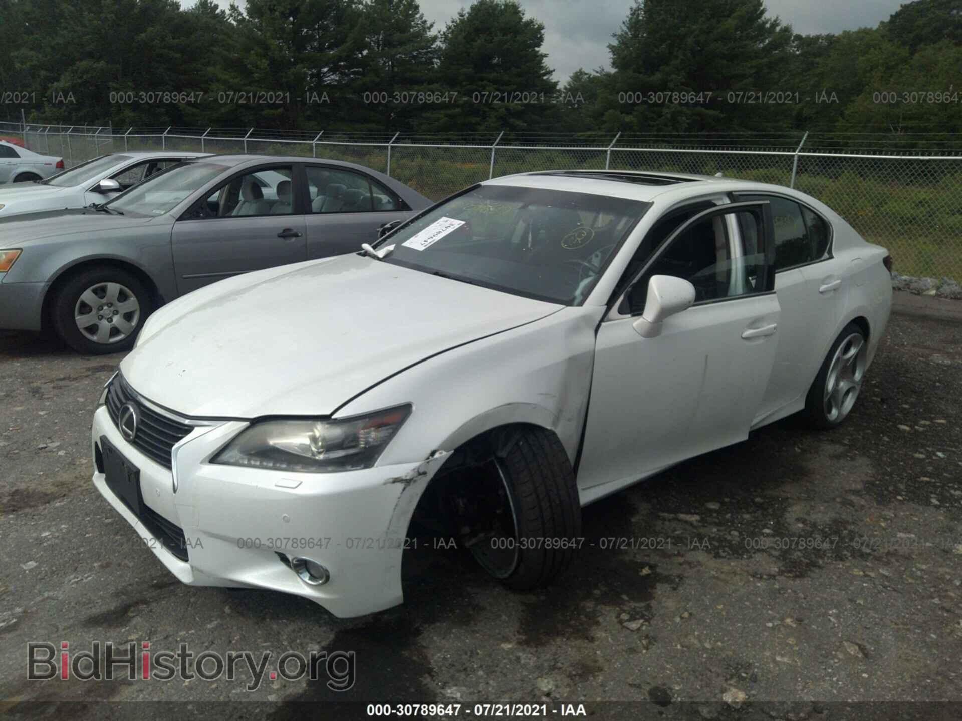 2013 LEXUS GS 350 - VIN: JTHCE1BL9D5005569 - Фото 2