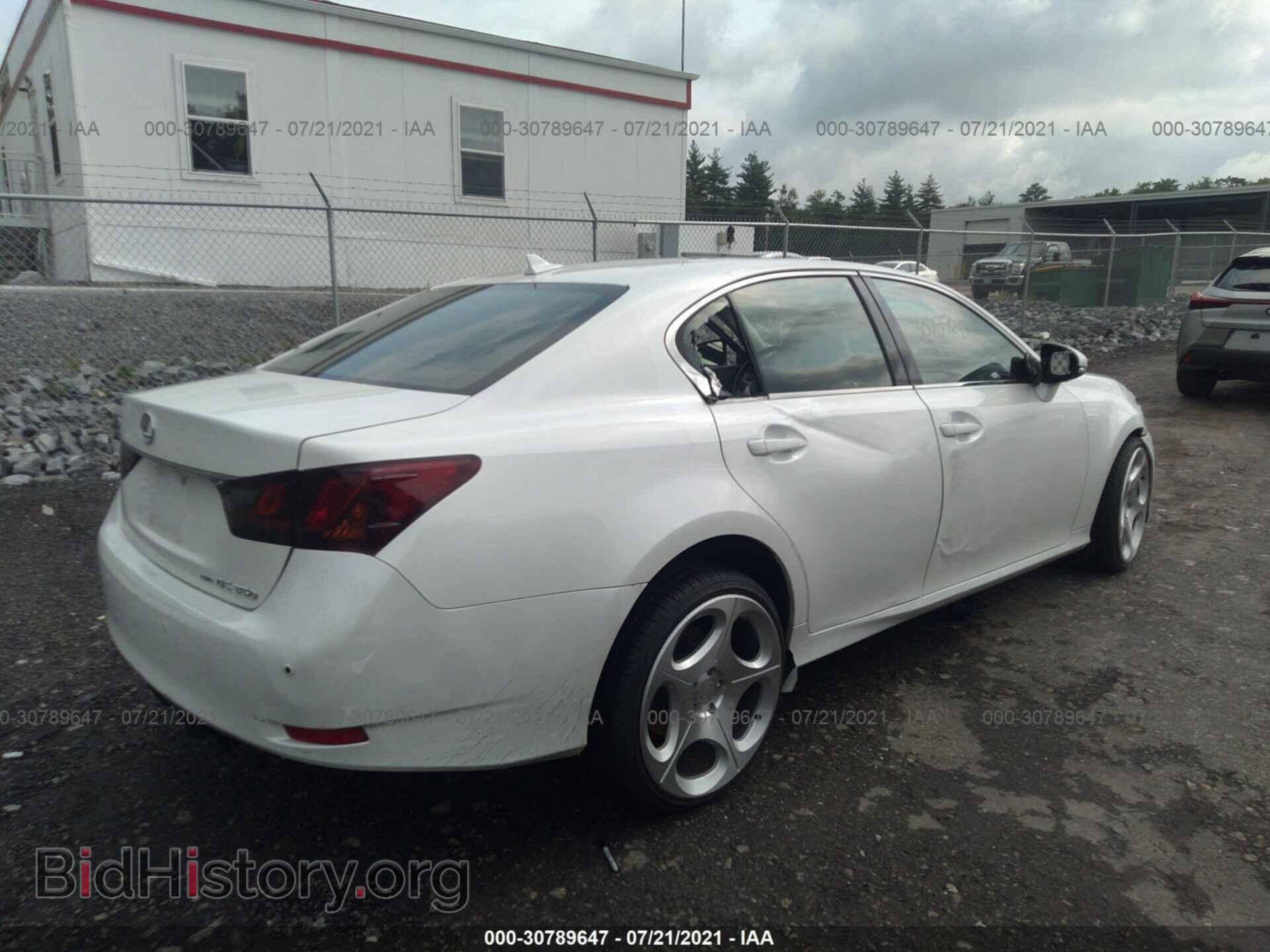 2013 LEXUS GS 350 - VIN: JTHCE1BL9D5005569 - Фото 4