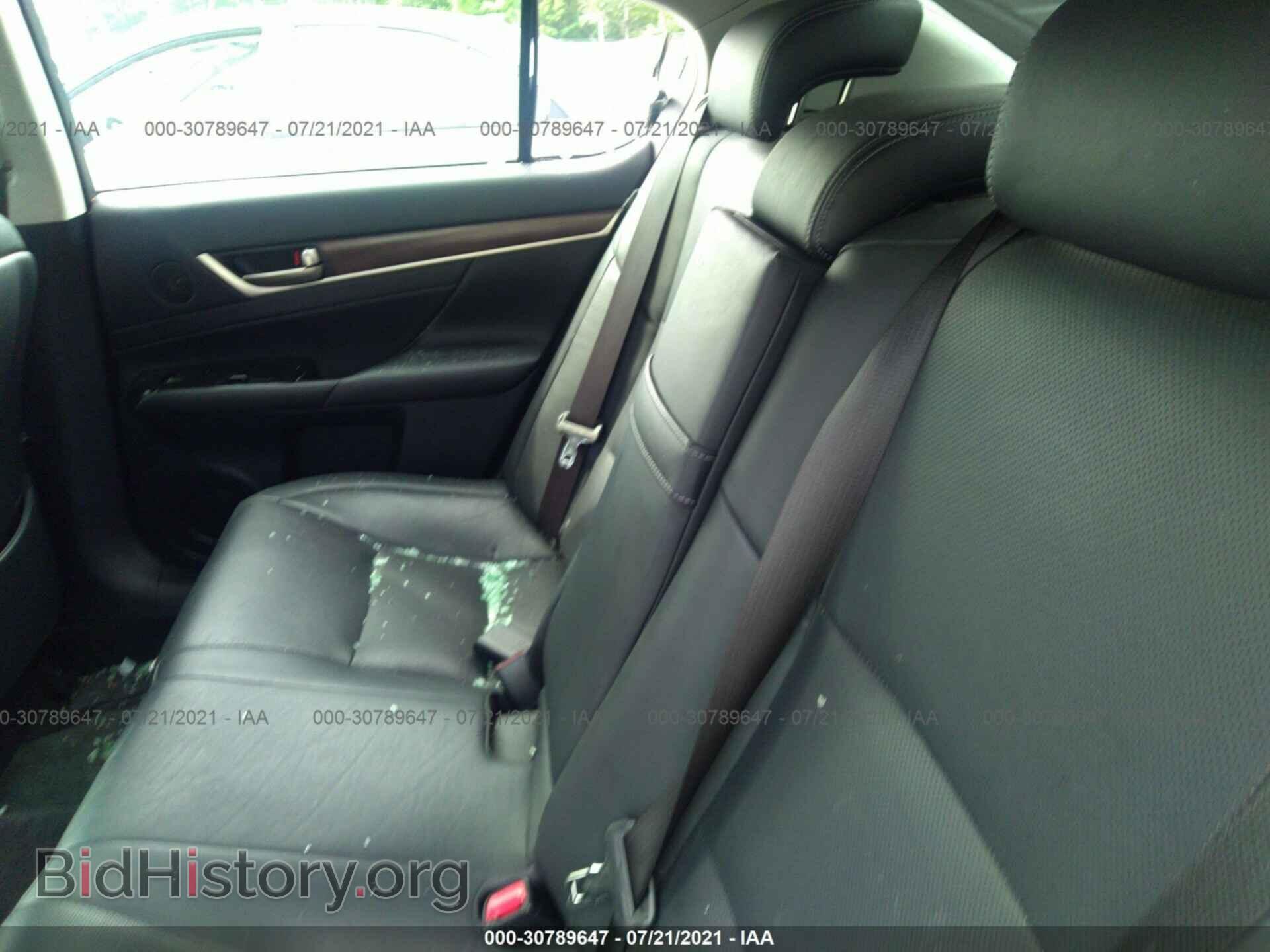 2013 LEXUS GS 350 - VIN: JTHCE1BL9D5005569 - Фото 8