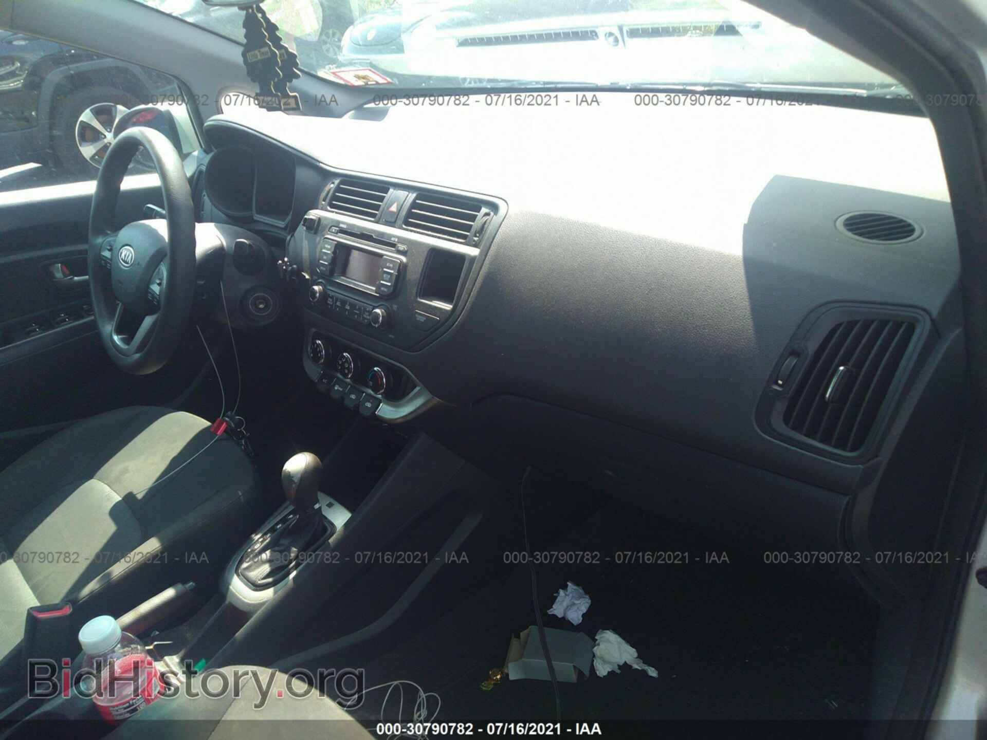 2012 KIA RIO - VIN: KNADM5A30C6032862 - Фото 5
