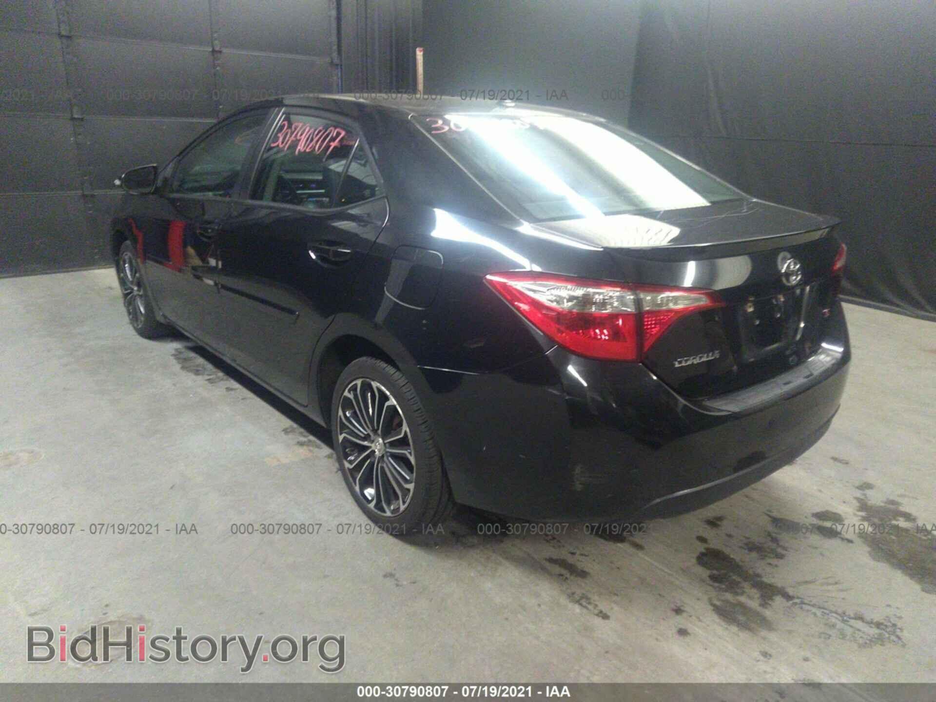 2014 TOYOTA COROLLA - VIN: 2T1BURHE1EC160127 - Фото 3