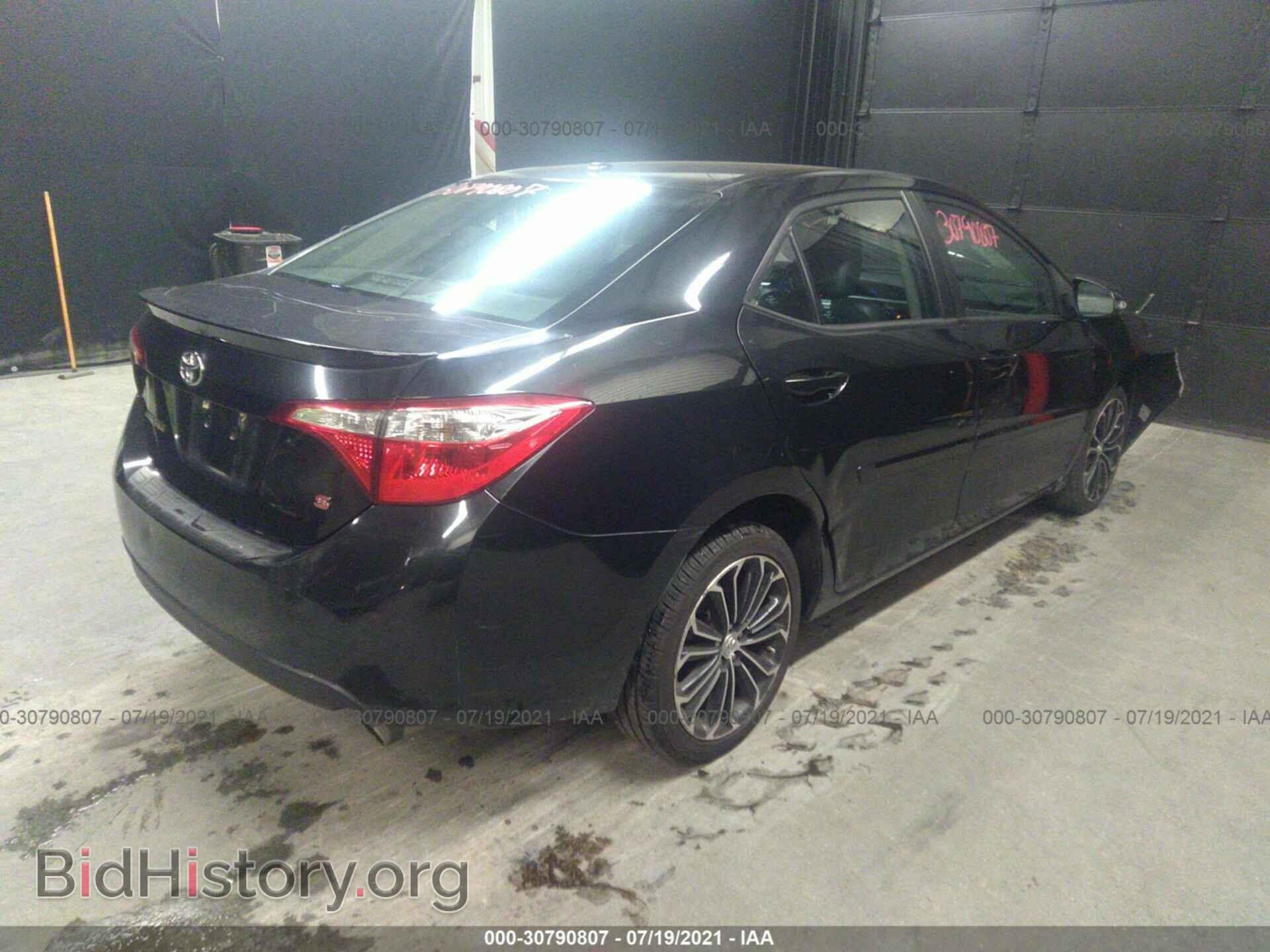 2014 TOYOTA COROLLA - VIN: 2T1BURHE1EC160127 - Фото 4