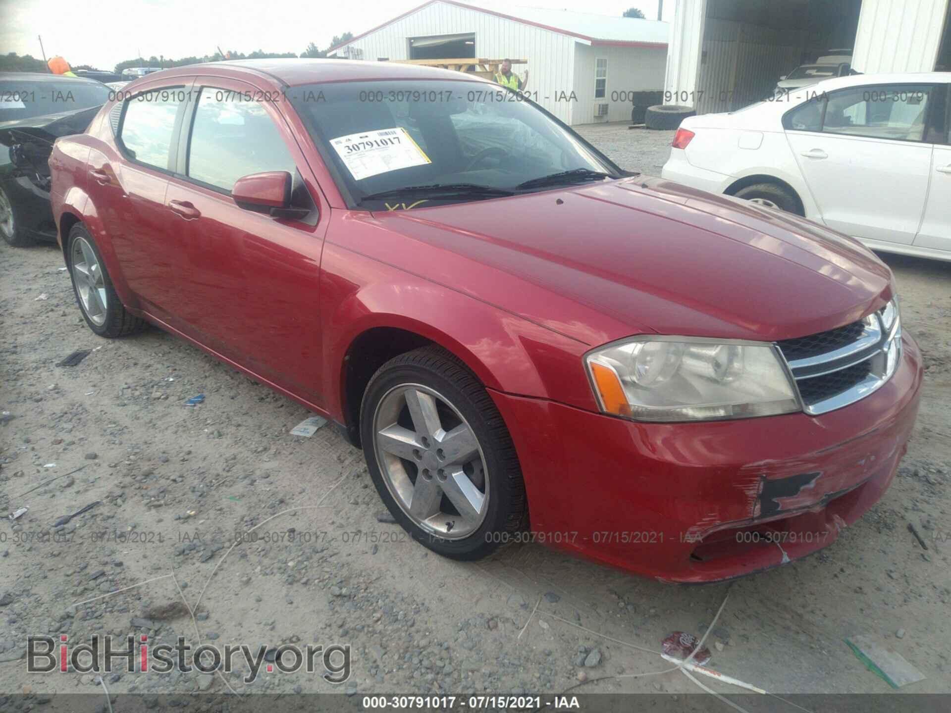 Photo 1B3BD2FB6BN574143 - DODGE AVENGER 2011