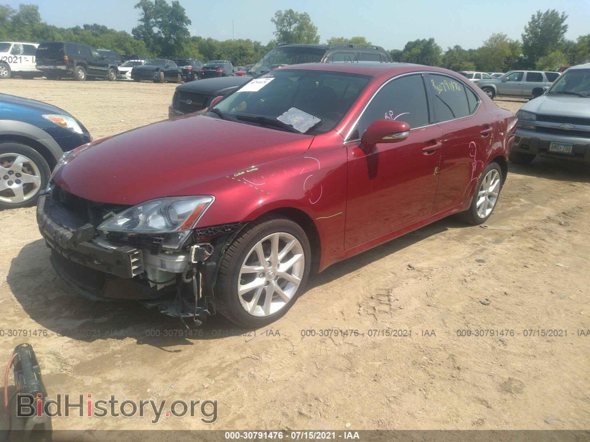2012 LEXUS IS 250 - VIN: JTHCF5C24C5058513 - Фото 2