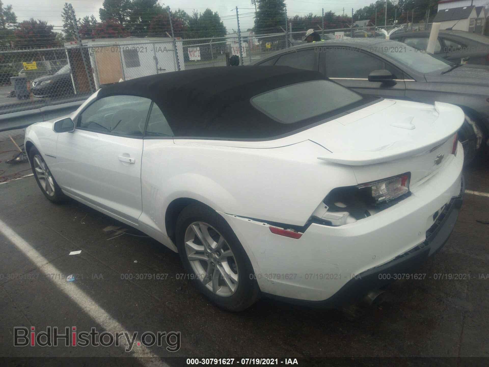 2015 CHEVROLET CAMARO - VIN: 2G1FD3D30F9283172 - Фото 3
