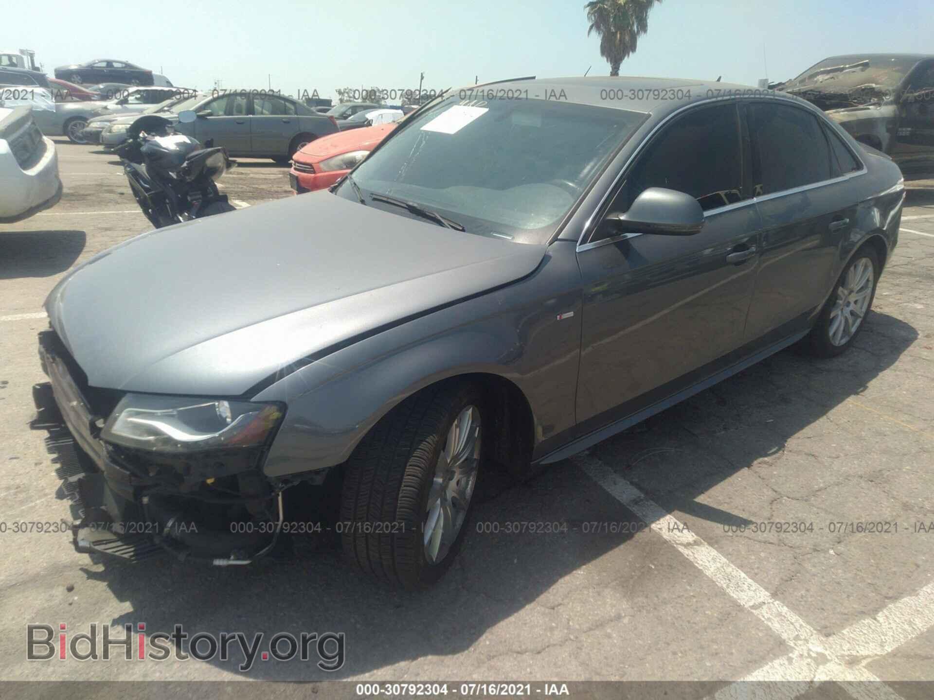 2012 AUDI A4 - VIN: WAUFFAFL0CN019975 - Фото 2