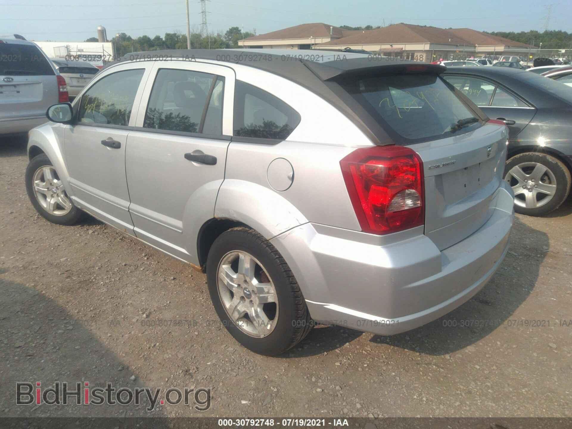 2007 DODGE CALIBER - VIN: 1B3HB48B07D214310 - Фото 3