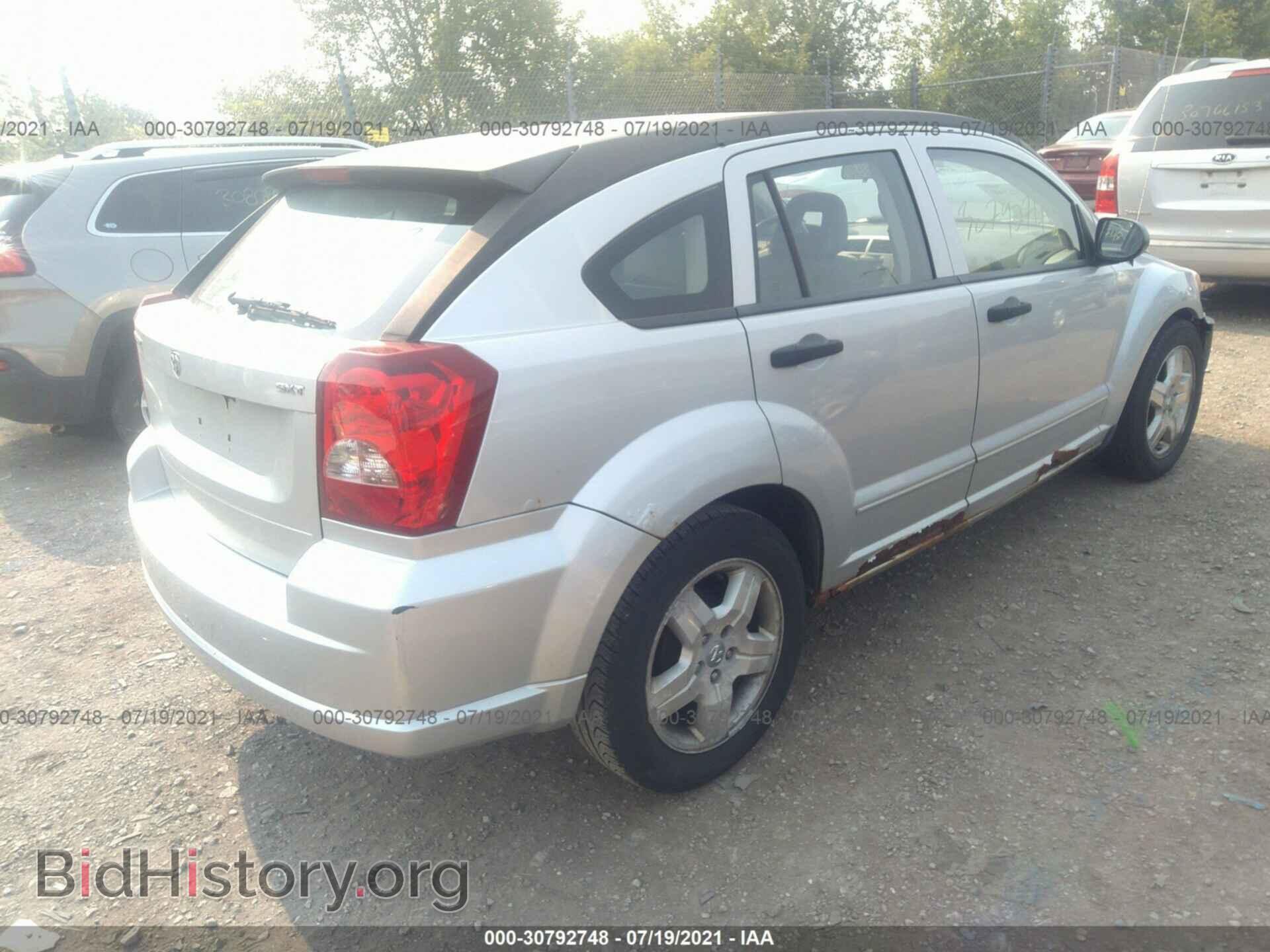 2007 DODGE CALIBER - VIN: 1B3HB48B07D214310 - Фото 4