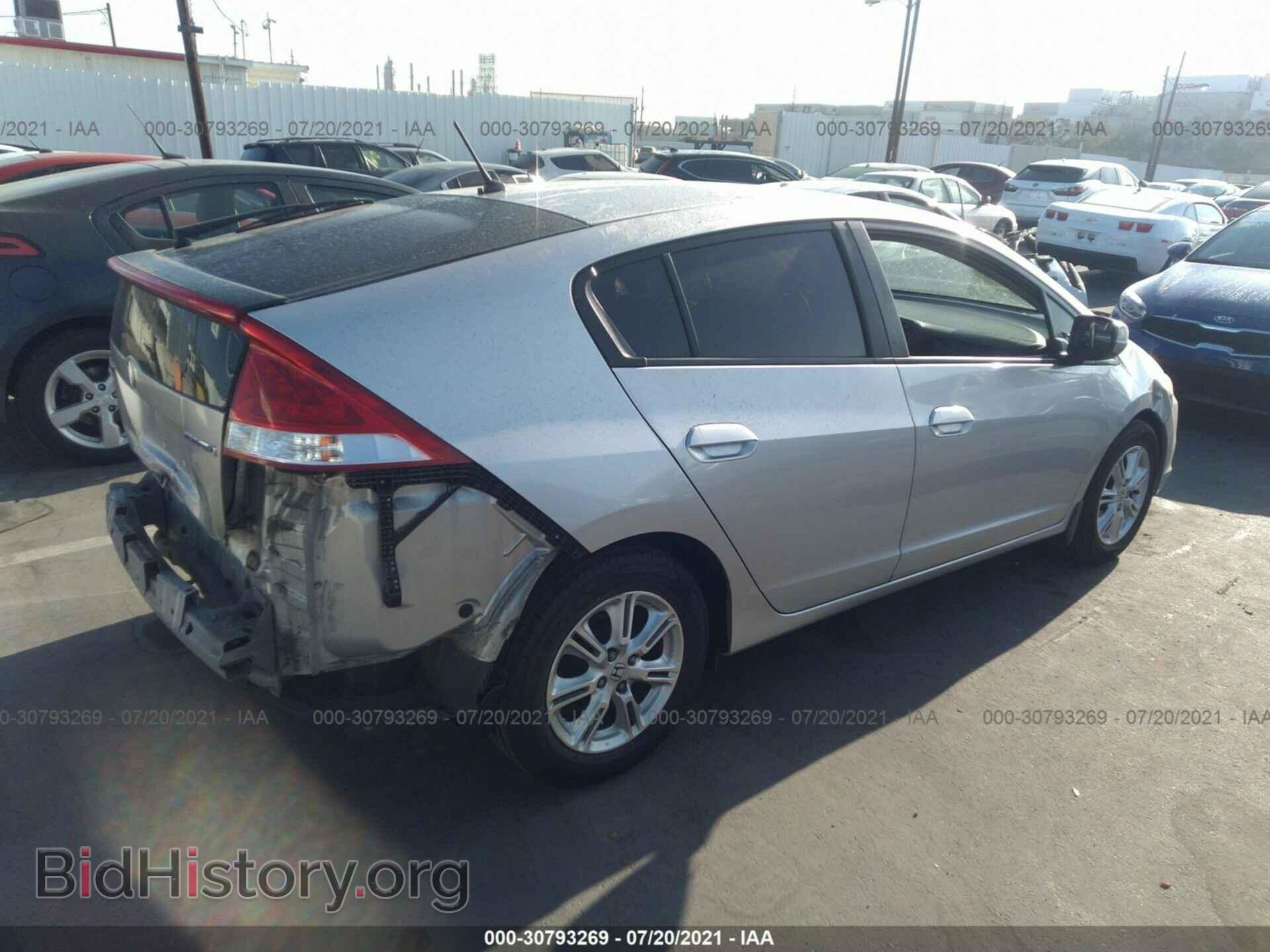 2010 HONDA INSIGHT - VIN: JHMZE2H78AS007949 - Фото 4
