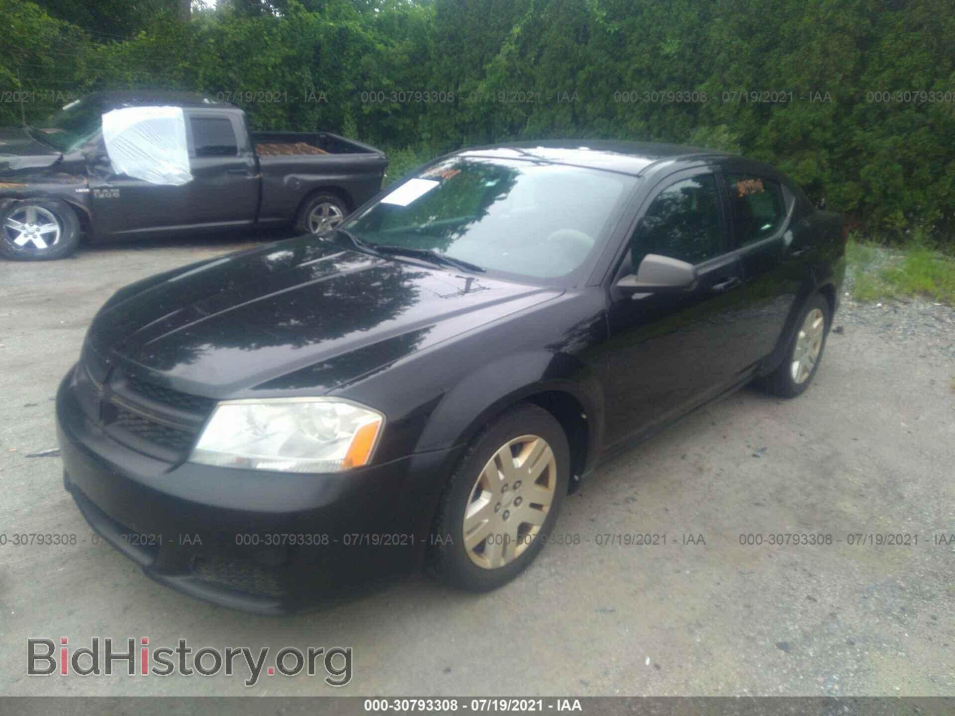 2011 DODGE AVENGER - VIN: 1B3BD4FB5BN598929 - Фото 2