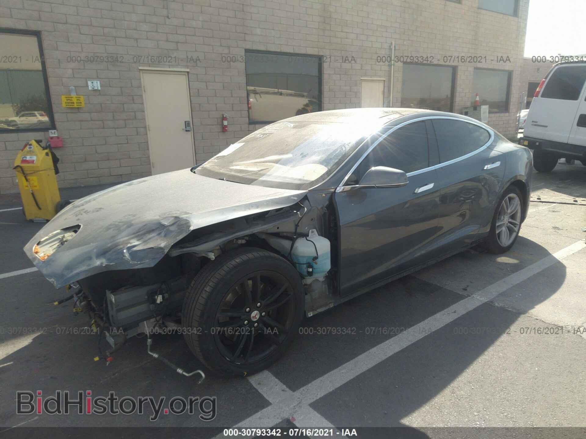 2013 TESLA MODEL S - VIN: 5YJSA1CP4DFP23071 - Photo 2
