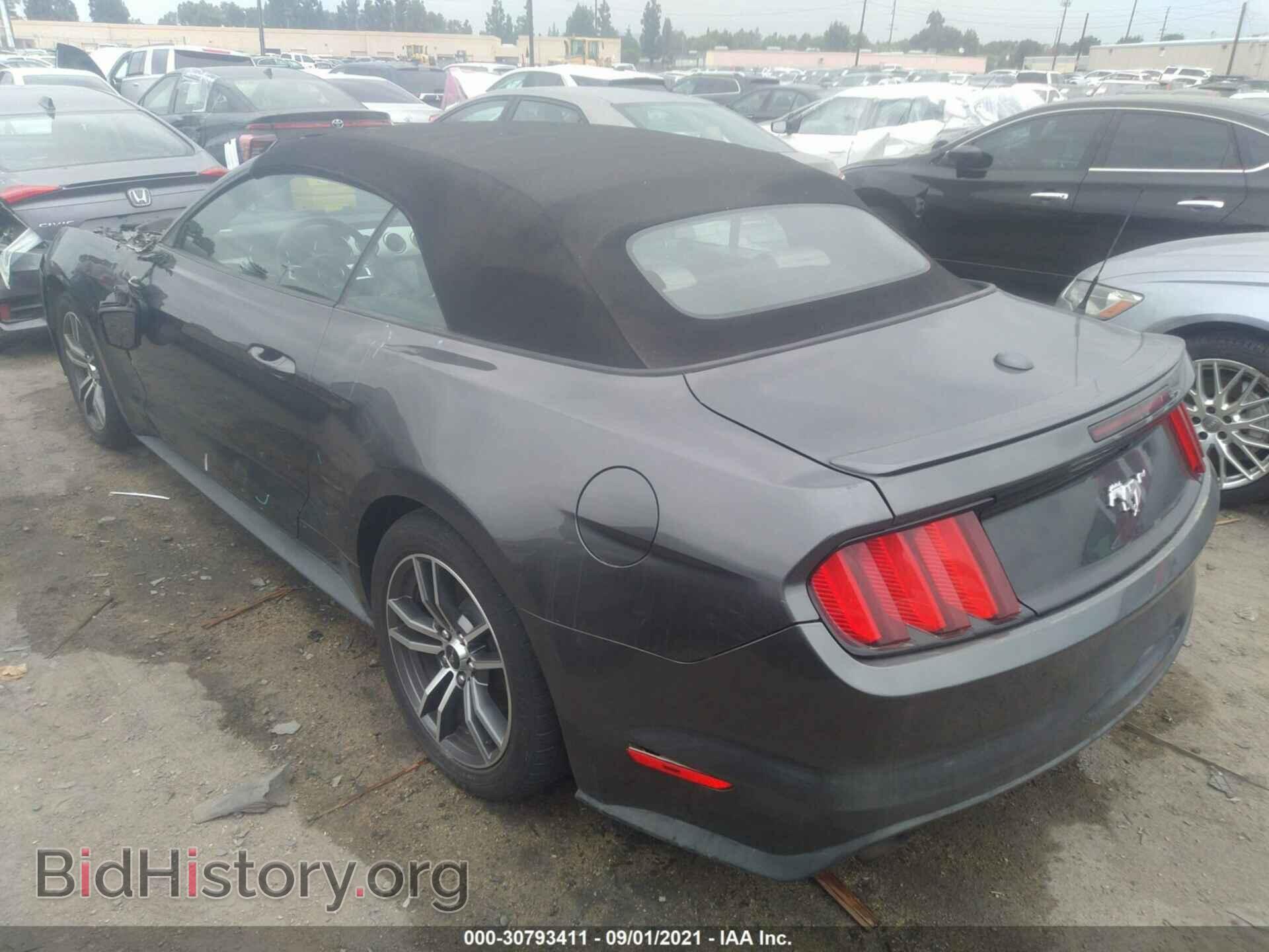 2017 FORD MUSTANG - VIN: 1FATP8UH1H5218220 - Фото 3