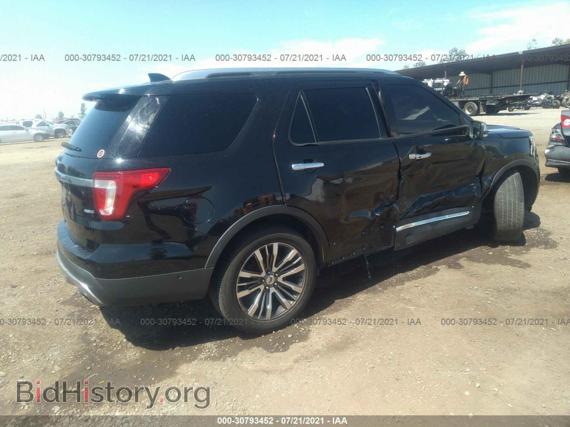 2017 FORD EXPLORER - VIN: 1FM5K8HT2HGD12798 - Фото 4