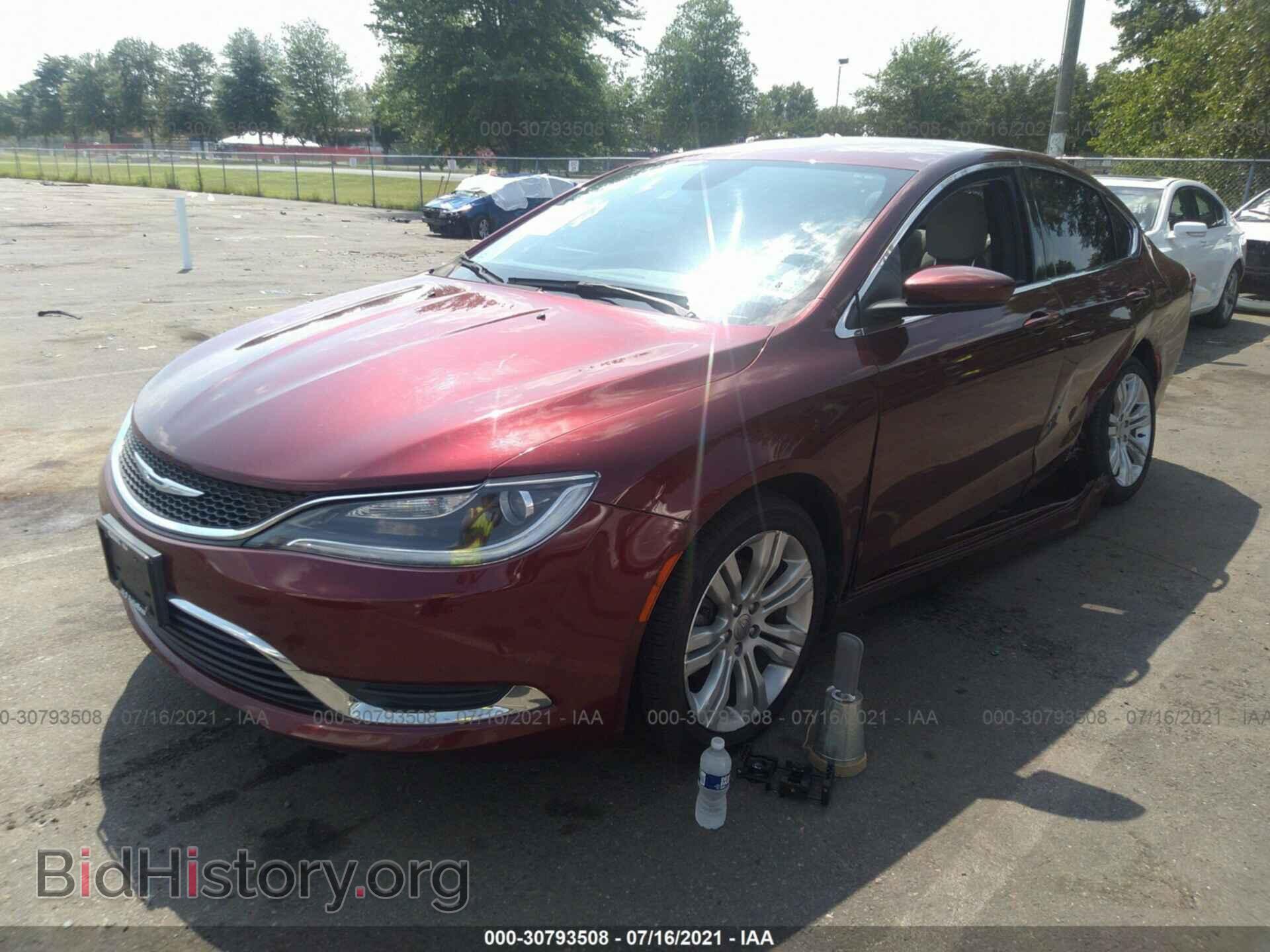 2015 CHRYSLER 200 - VIN: 1C3CCCAB0FN568397 - Фото 2