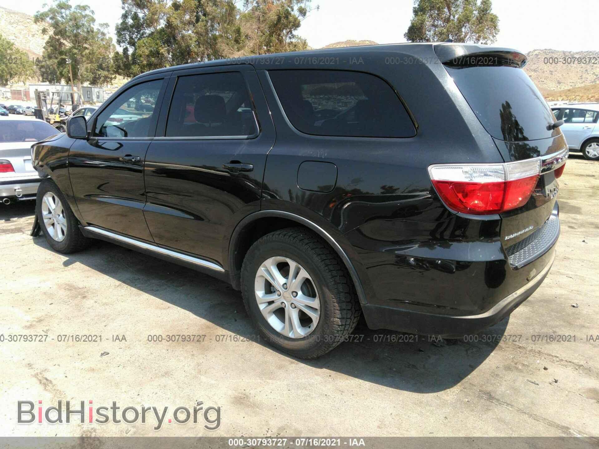 2012 DODGE DURANGO - VIN: 1C4RDHAG9CC335220 - Photo 3