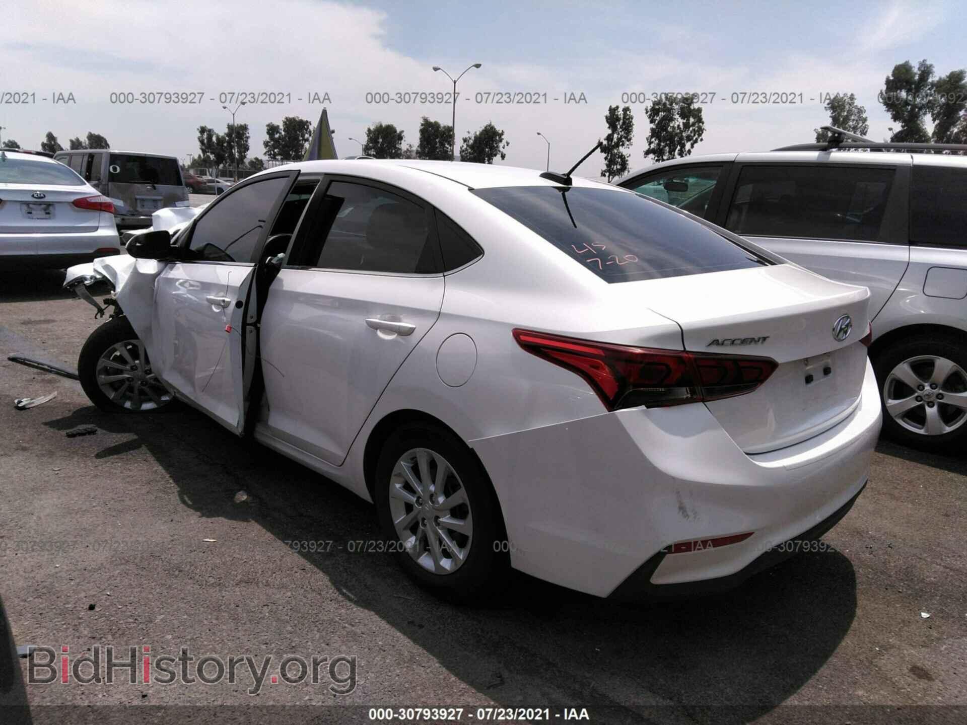 2019 HYUNDAI ACCENT - VIN: 3KPC24A38KE045446 - Фото 3