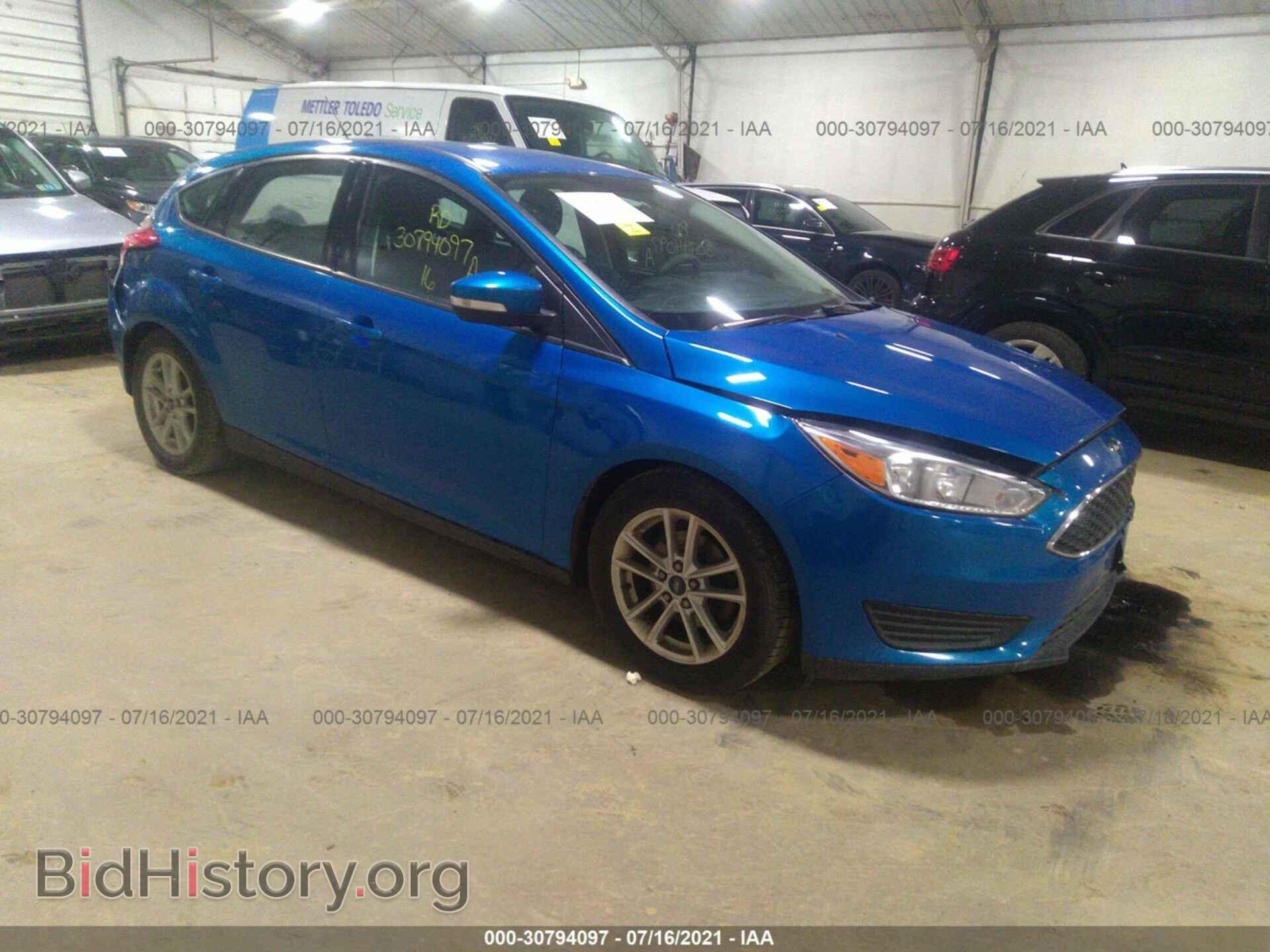 Photo 1FADP3K25GL274709 - FORD FOCUS 2016