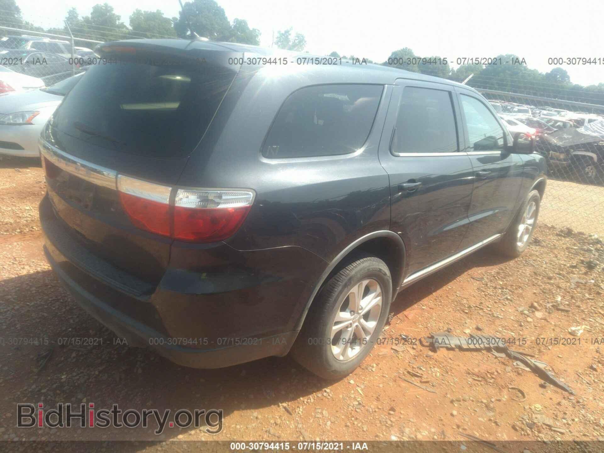 2013 DODGE DURANGO - VIN: 1C4RDHAG0DC653504 - Фото 4