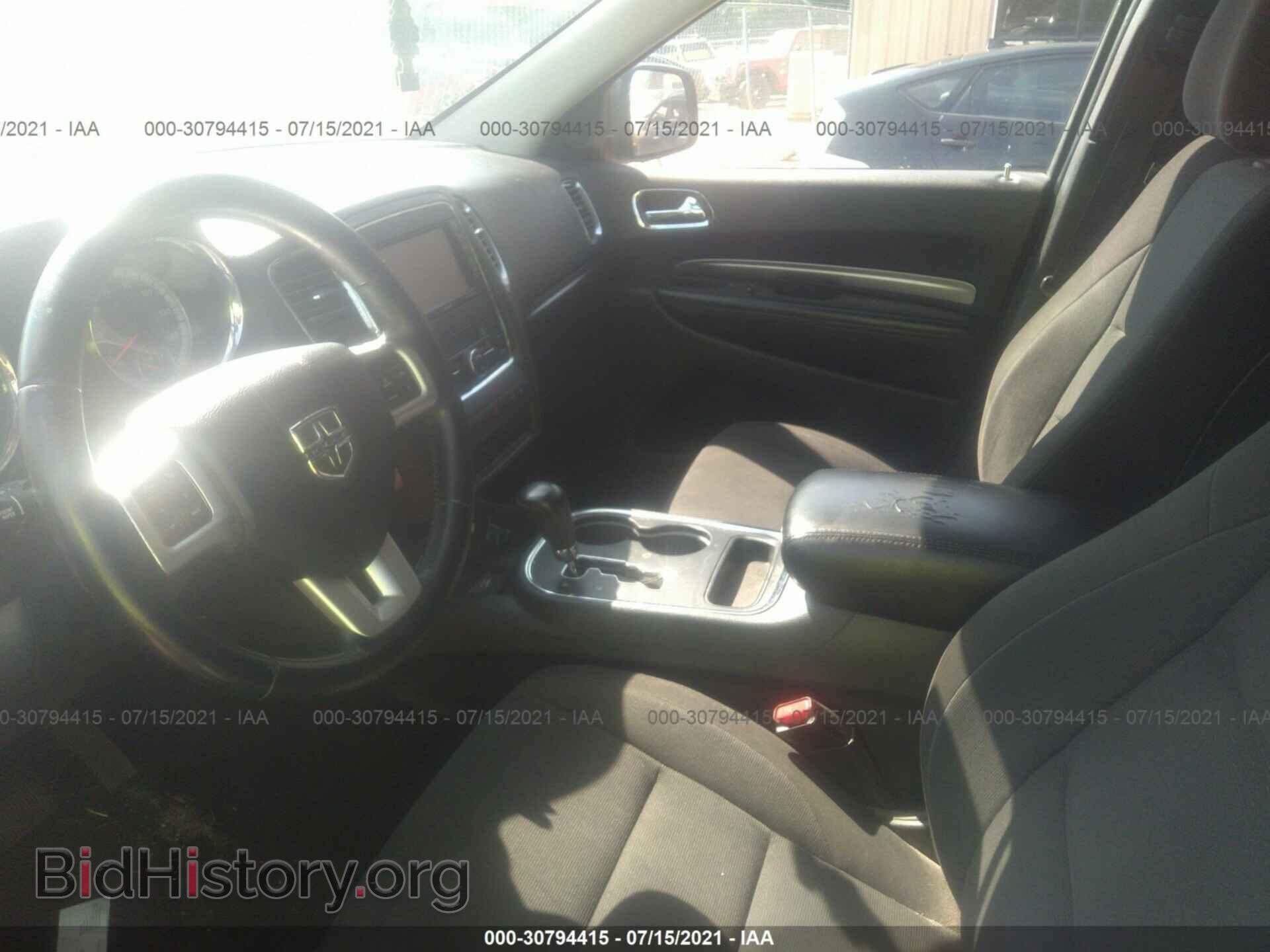 2013 DODGE DURANGO - VIN: 1C4RDHAG0DC653504 - Фото 5