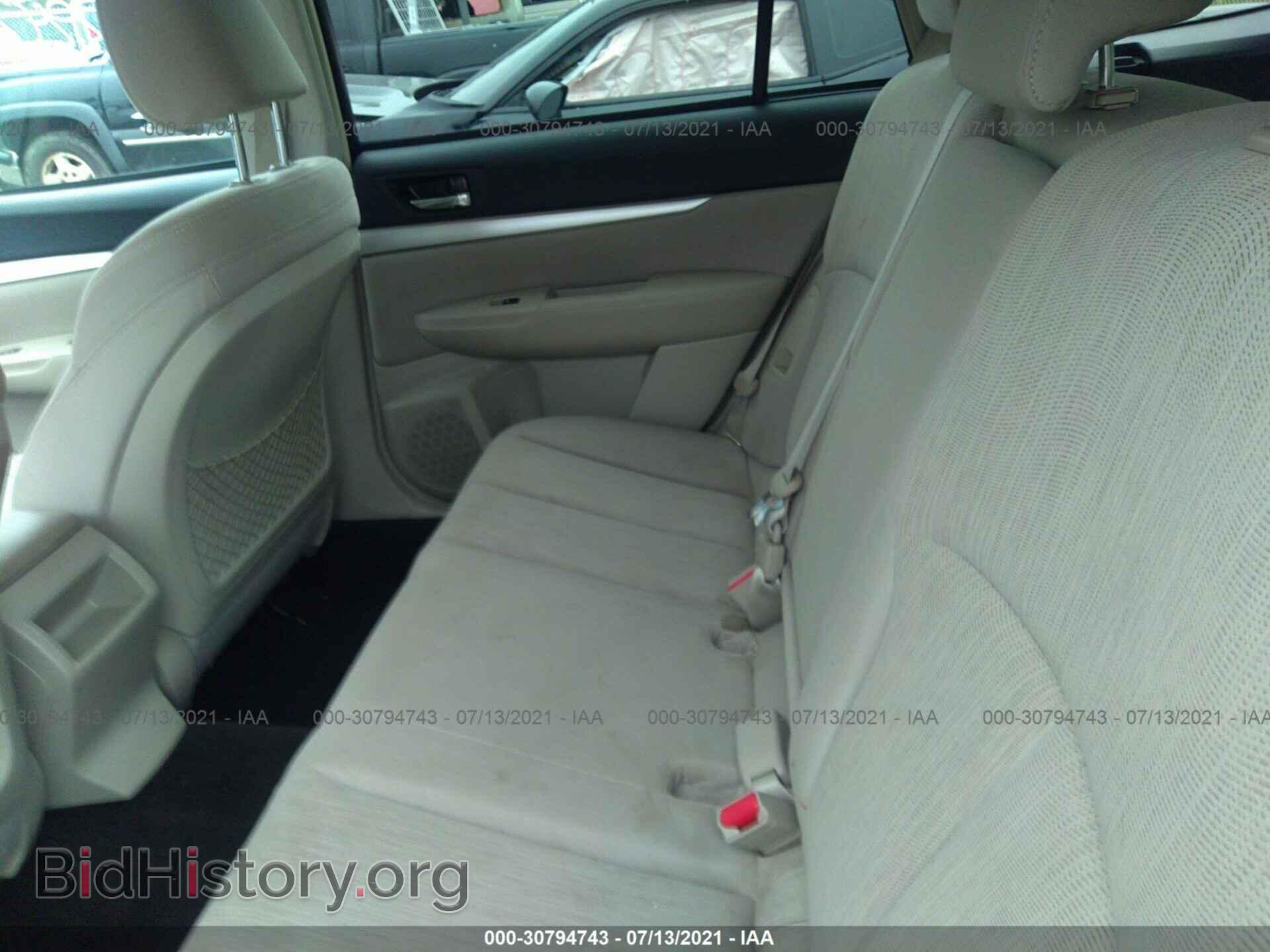 2013 SUBARU OUTBACK - VIN: 4S4BRBCC5D3202414 - Фото 8