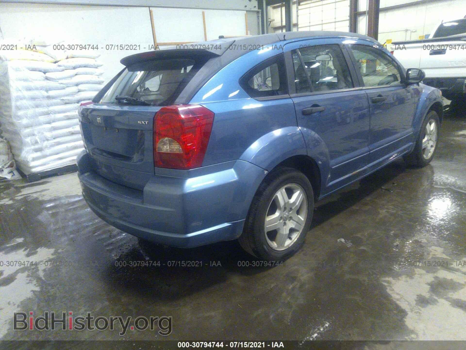 2007 DODGE CALIBER - VIN: 1B3HB48C17D104407 - Фото 4