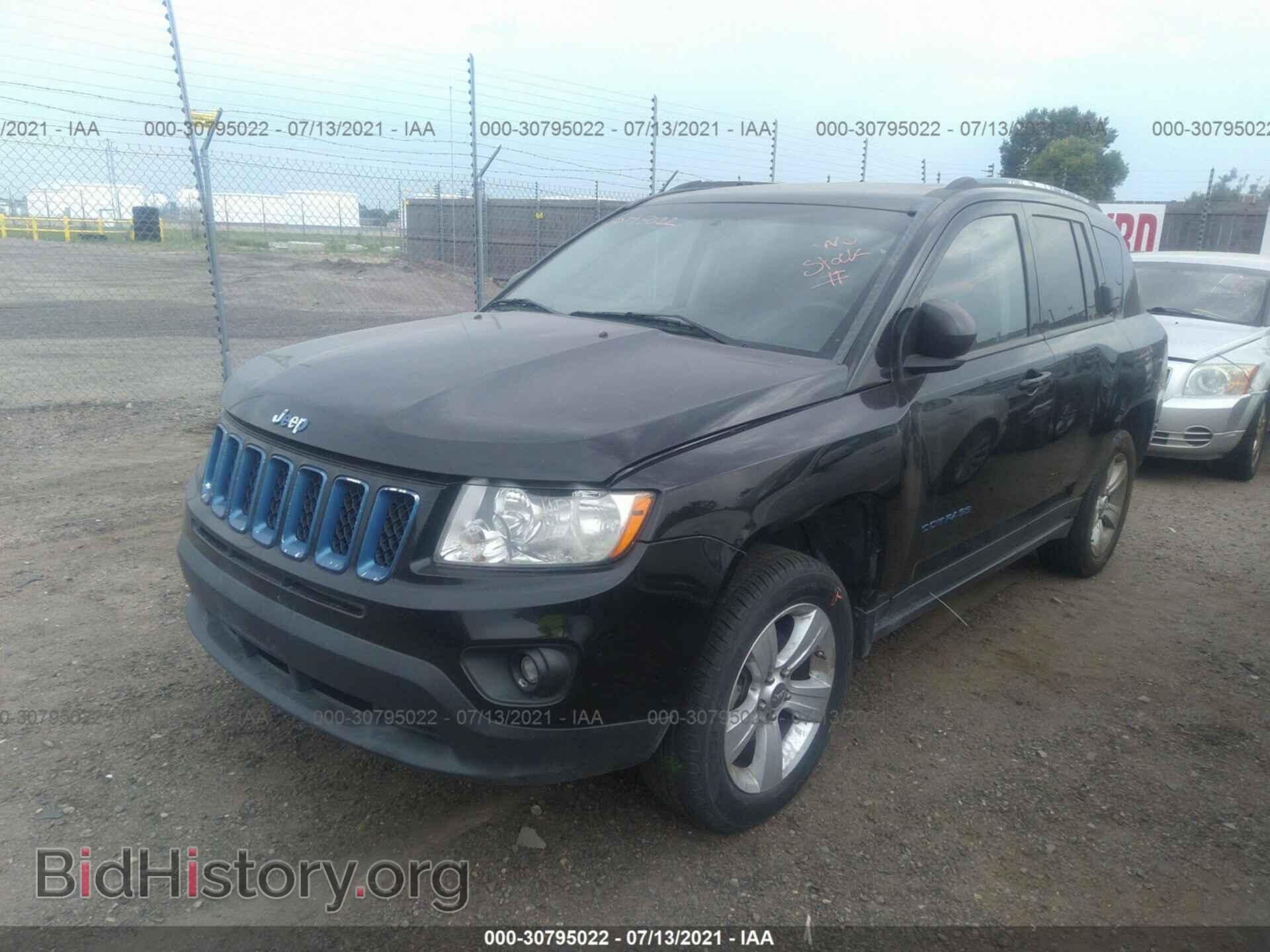 2012 JEEP COMPASS - VIN: 1C4NJCBB6CD706602 - Фото 2
