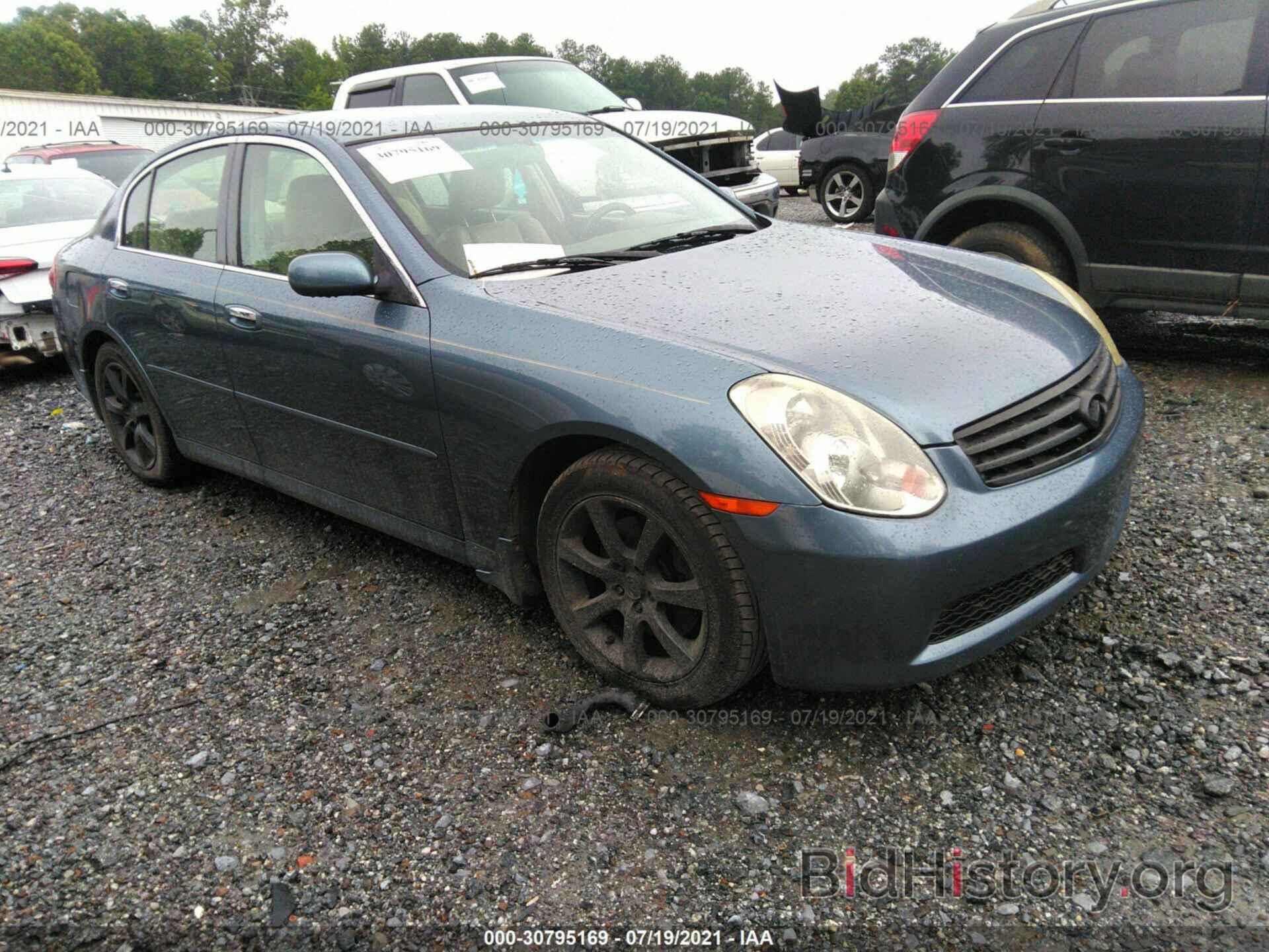 Photo JNKCV51E96M506464 - INFINITI G35 SEDAN 2006