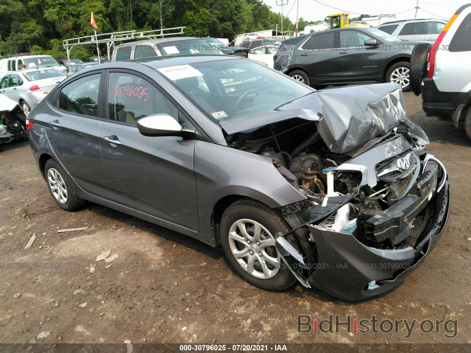 Photo KMHCT4AE2EU748301 - HYUNDAI ACCENT 2014