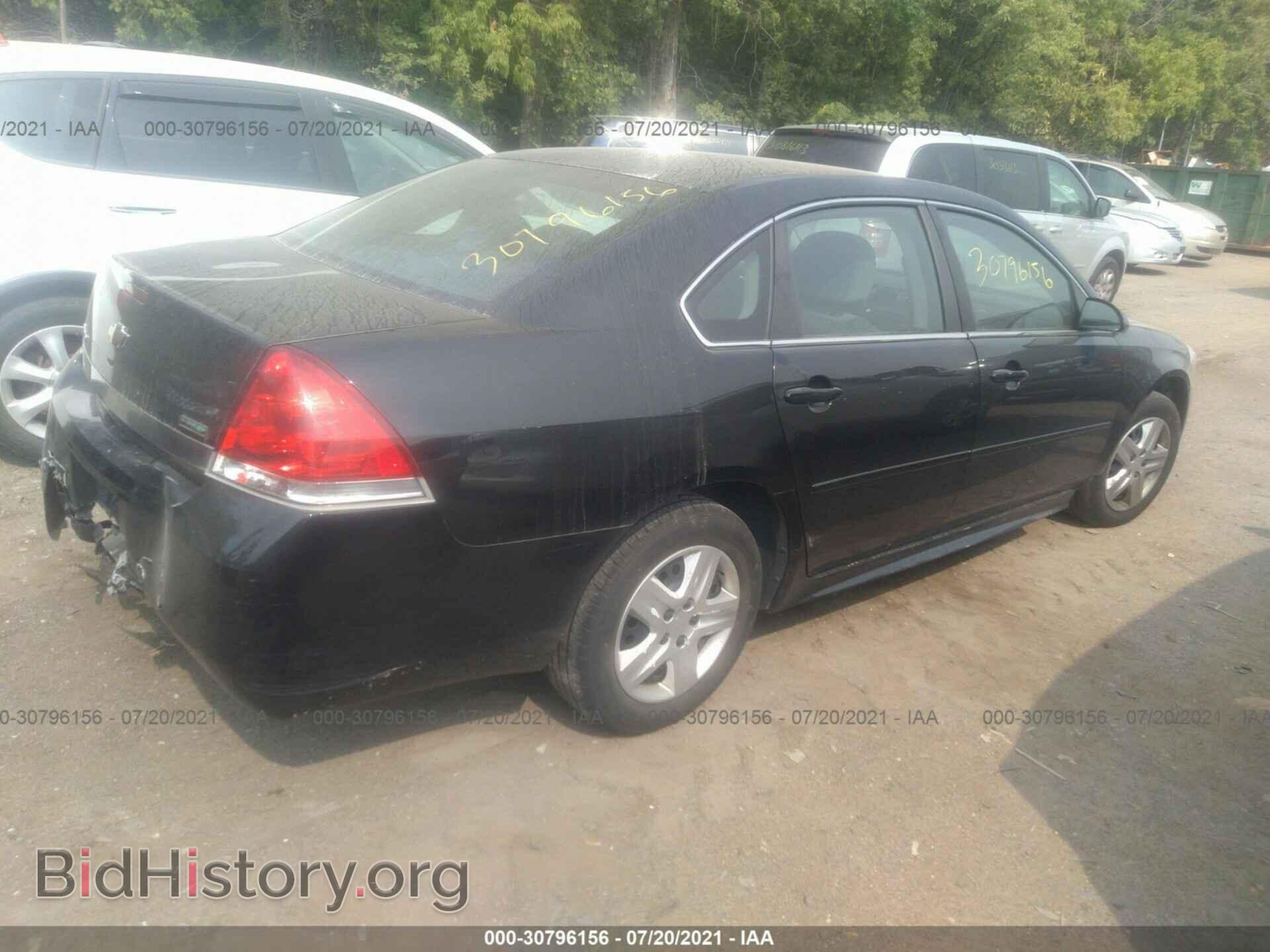 2011 CHEVROLET IMPALA - VIN: 2G1WF5EK4B1300480 - Фото 4