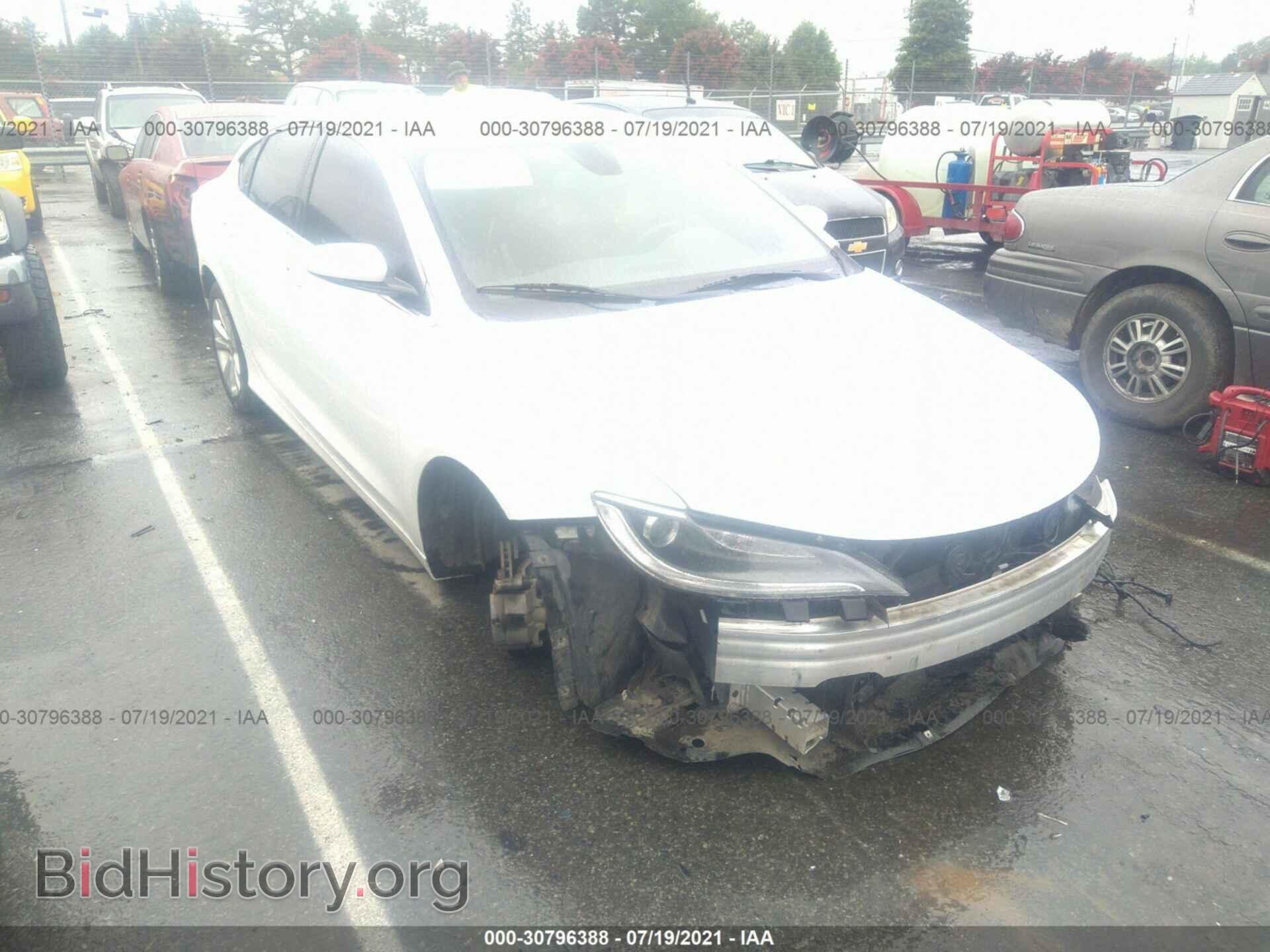 Фотография 1C3CCCFB3GN186214 - CHRYSLER 200 2016