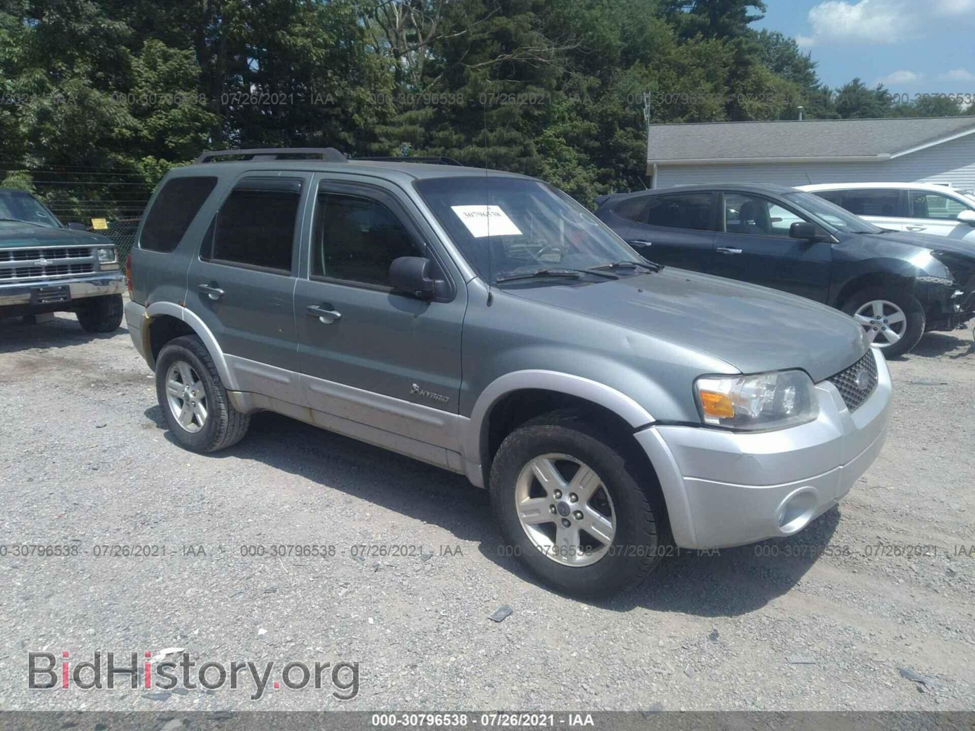 Photo 1FMCU49H17KC03992 - FORD ESCAPE 2007