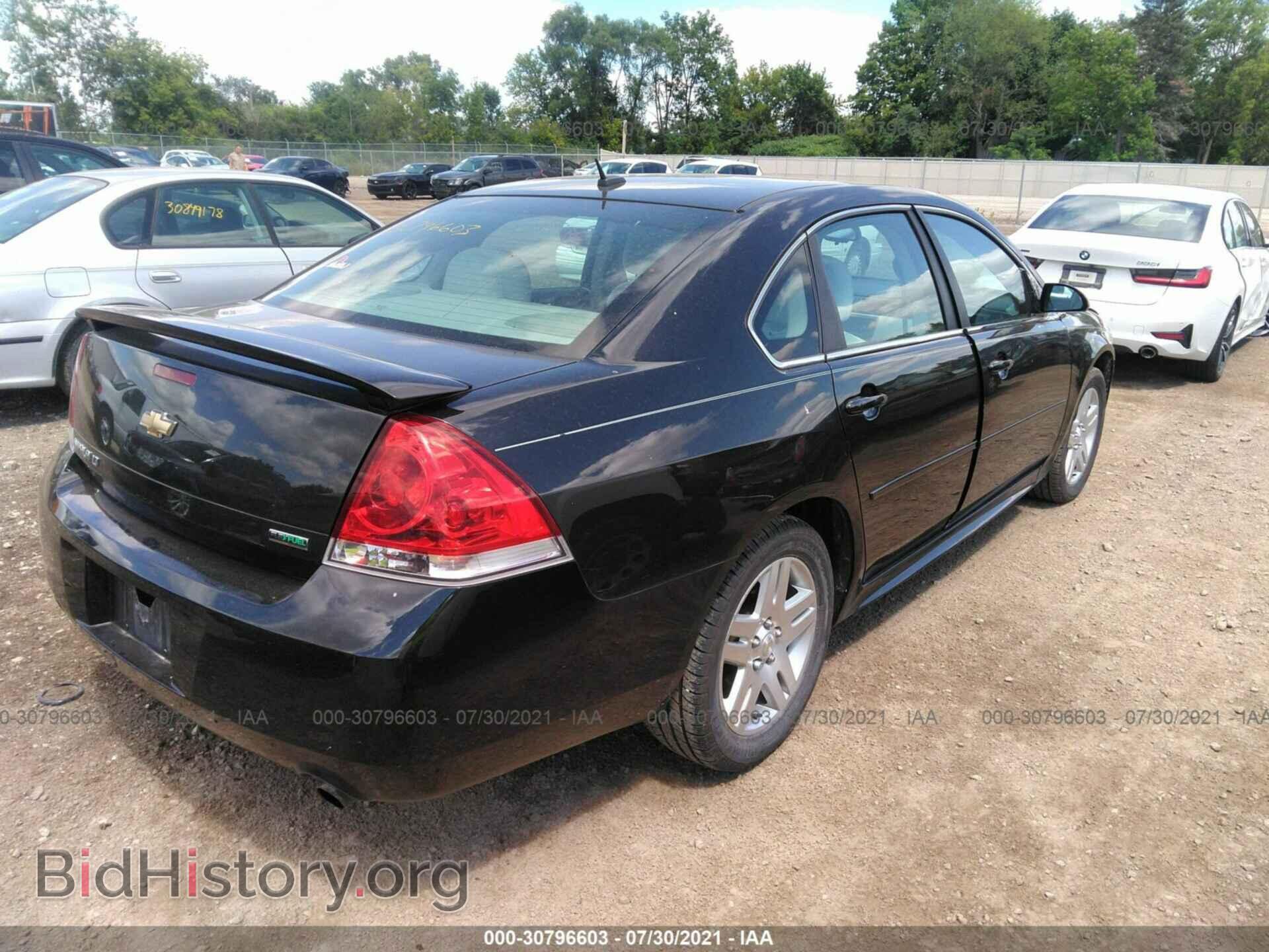 2012 CHEVROLET IMPALA - VIN: 2G1WB5E31C1148440 - Фото 4