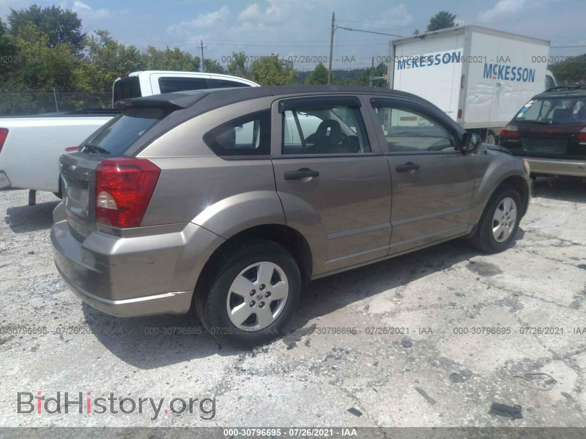 2007 DODGE CALIBER - VIN: 1B3HB28B97D128515 - Фото 4
