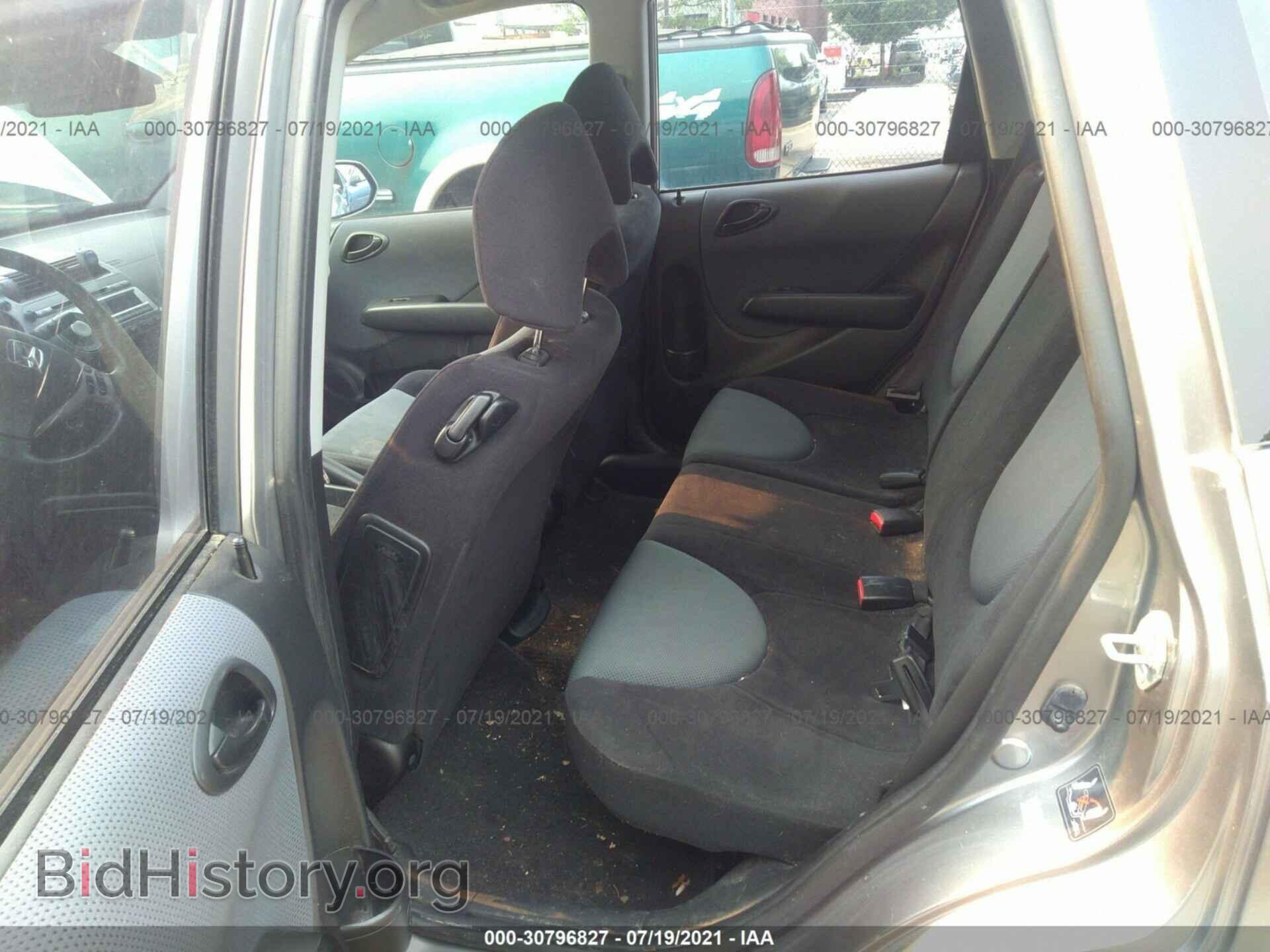 2007 HONDA FIT - VIN: JHMGD38607S008531 - Фото 8