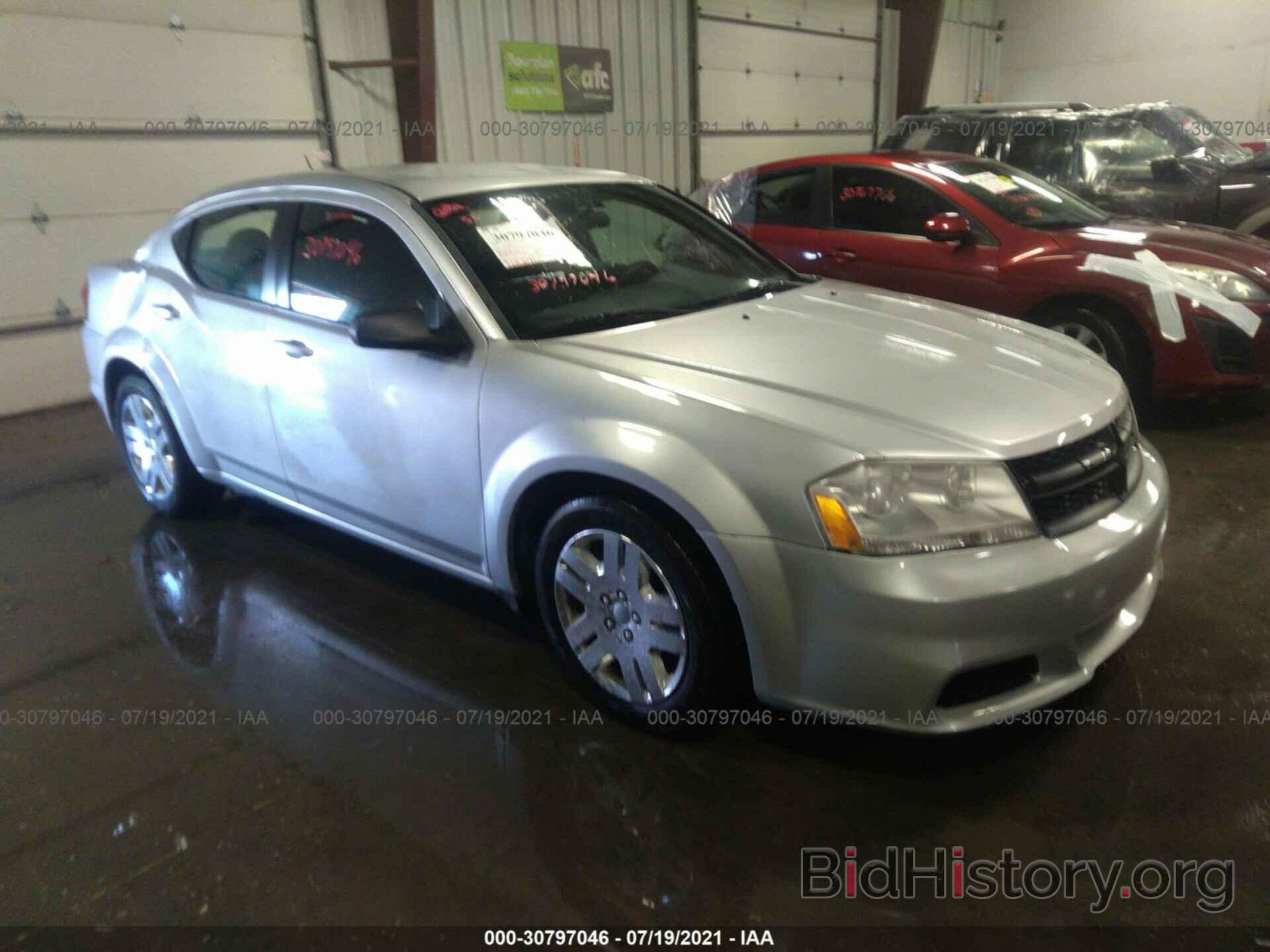 Photo 1C3CDZAB6CN102730 - DODGE AVENGER 2012