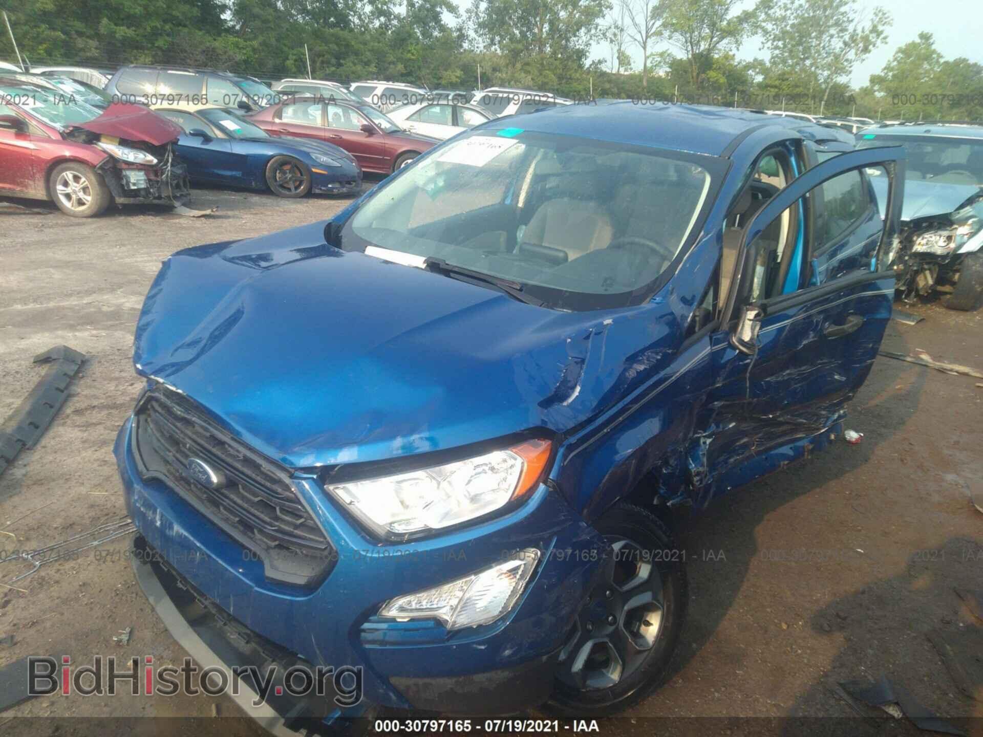 2019 FORD ECOSPORT - VIN: MAJ6S3FLXKC278600 - Фото 2