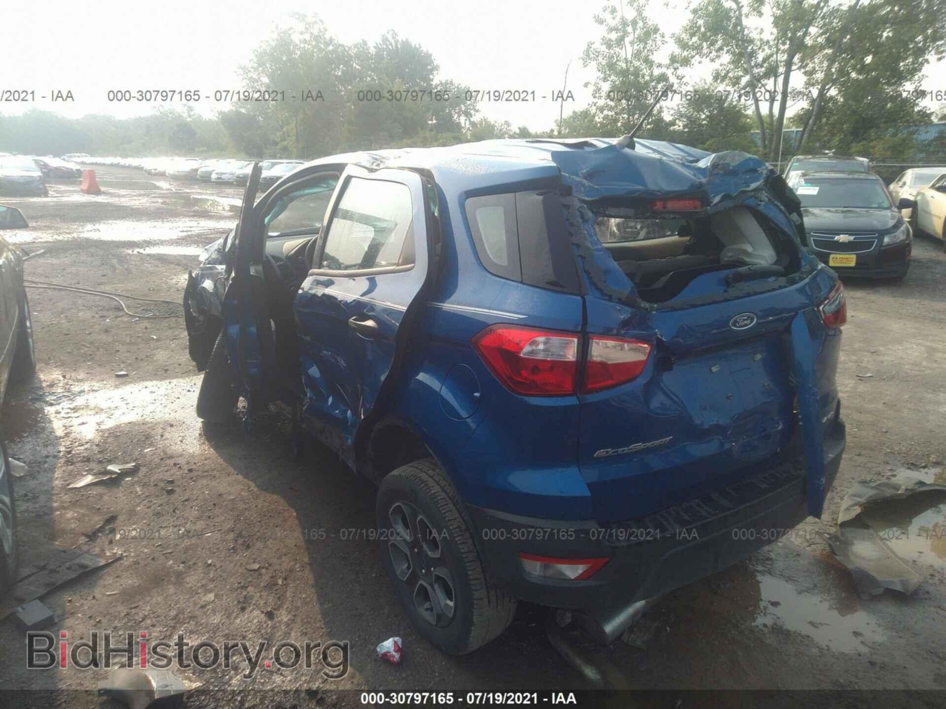 2019 FORD ECOSPORT - VIN: MAJ6S3FLXKC278600 - Фото 3