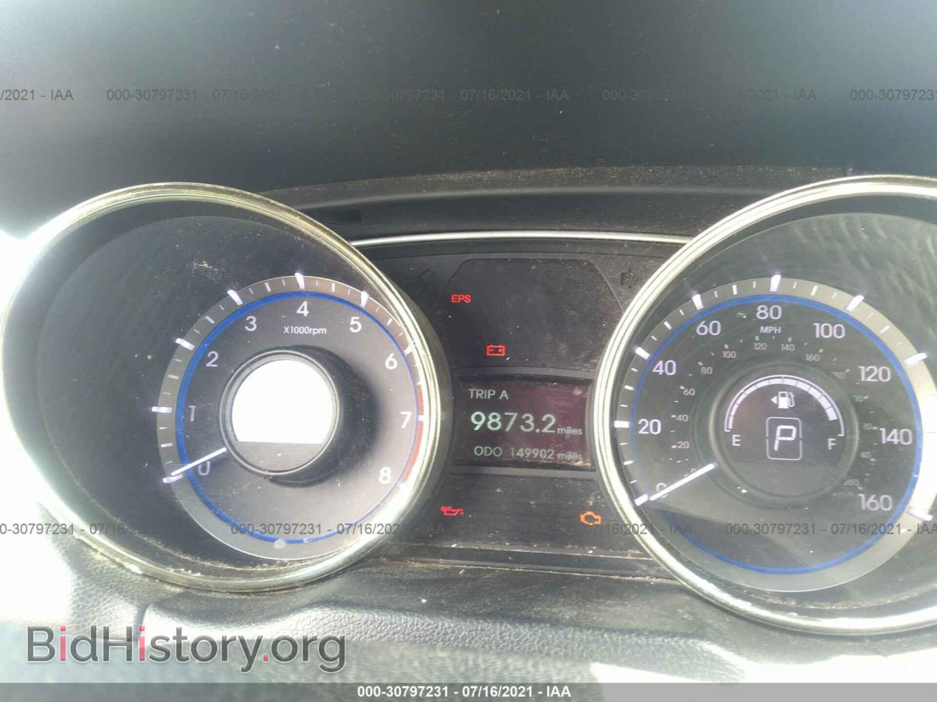 2012 HYUNDAI SONATA - VIN: 5NPEB4AC3CH500936 - Фото 7