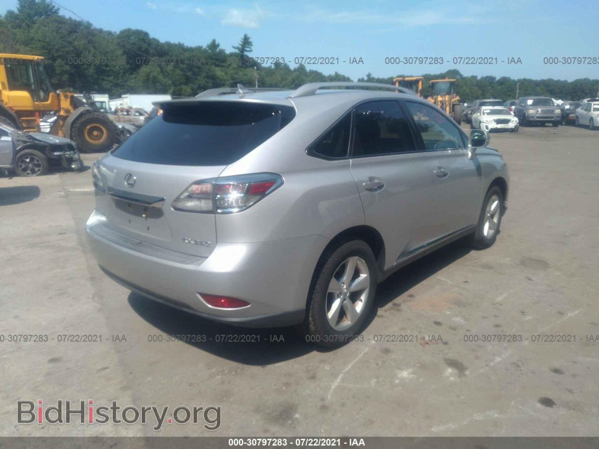 2010 LEXUS RX 350 - VIN: 2T2BK1BA7AC052176 - Фото 4