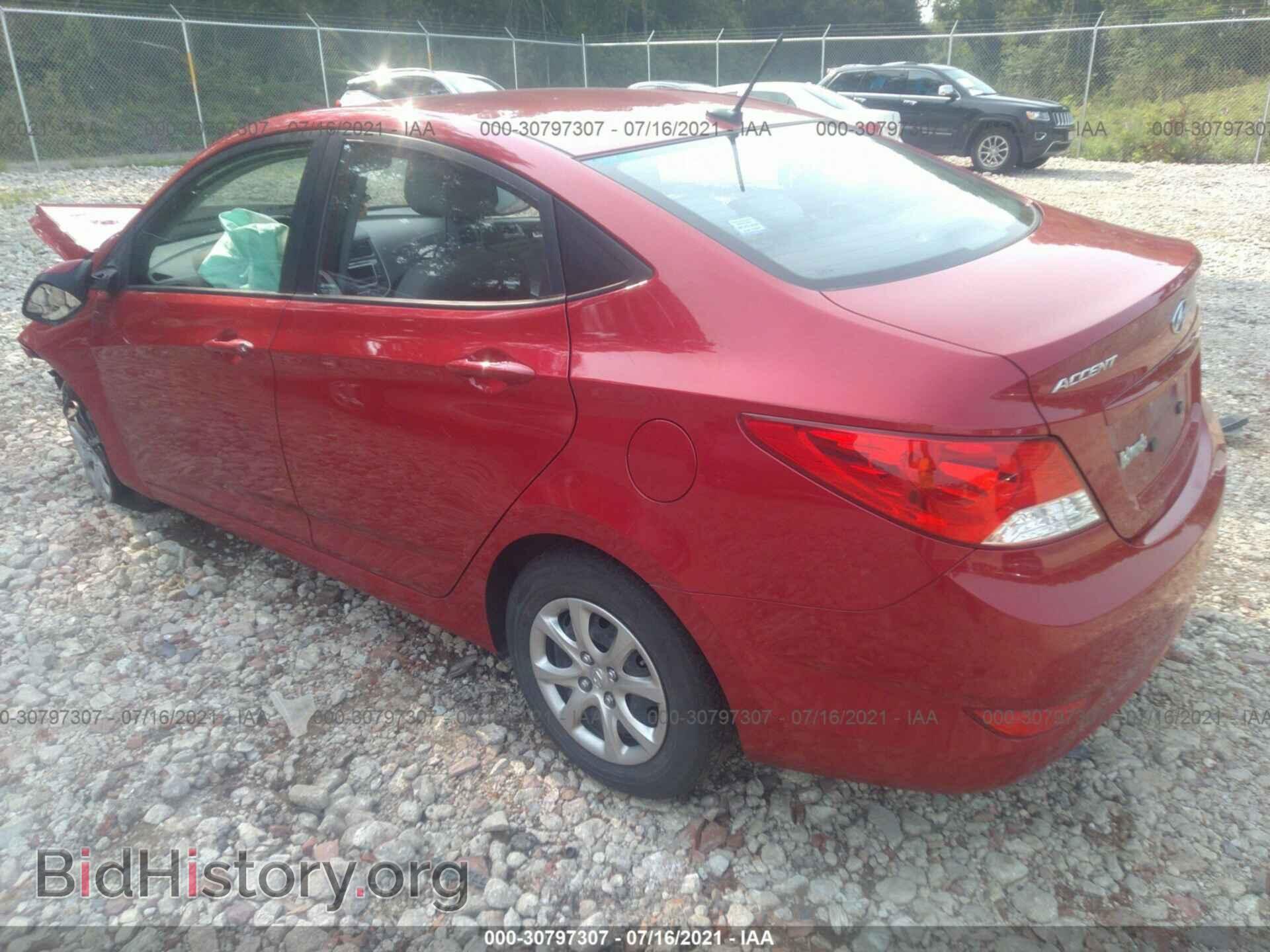 2014 HYUNDAI ACCENT - VIN: KMHCT4AE8EU662880 - Фото 3