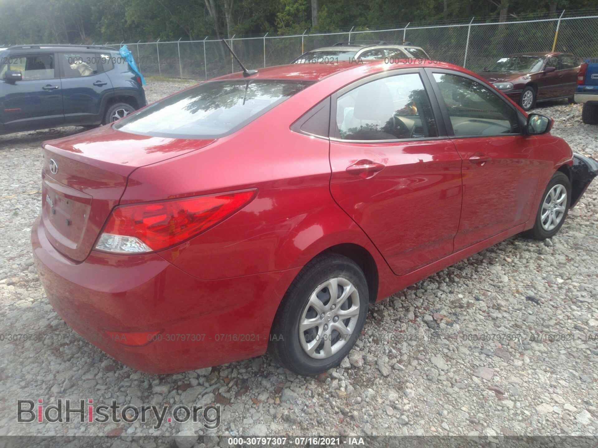 2014 HYUNDAI ACCENT - VIN: KMHCT4AE8EU662880 - Фото 4