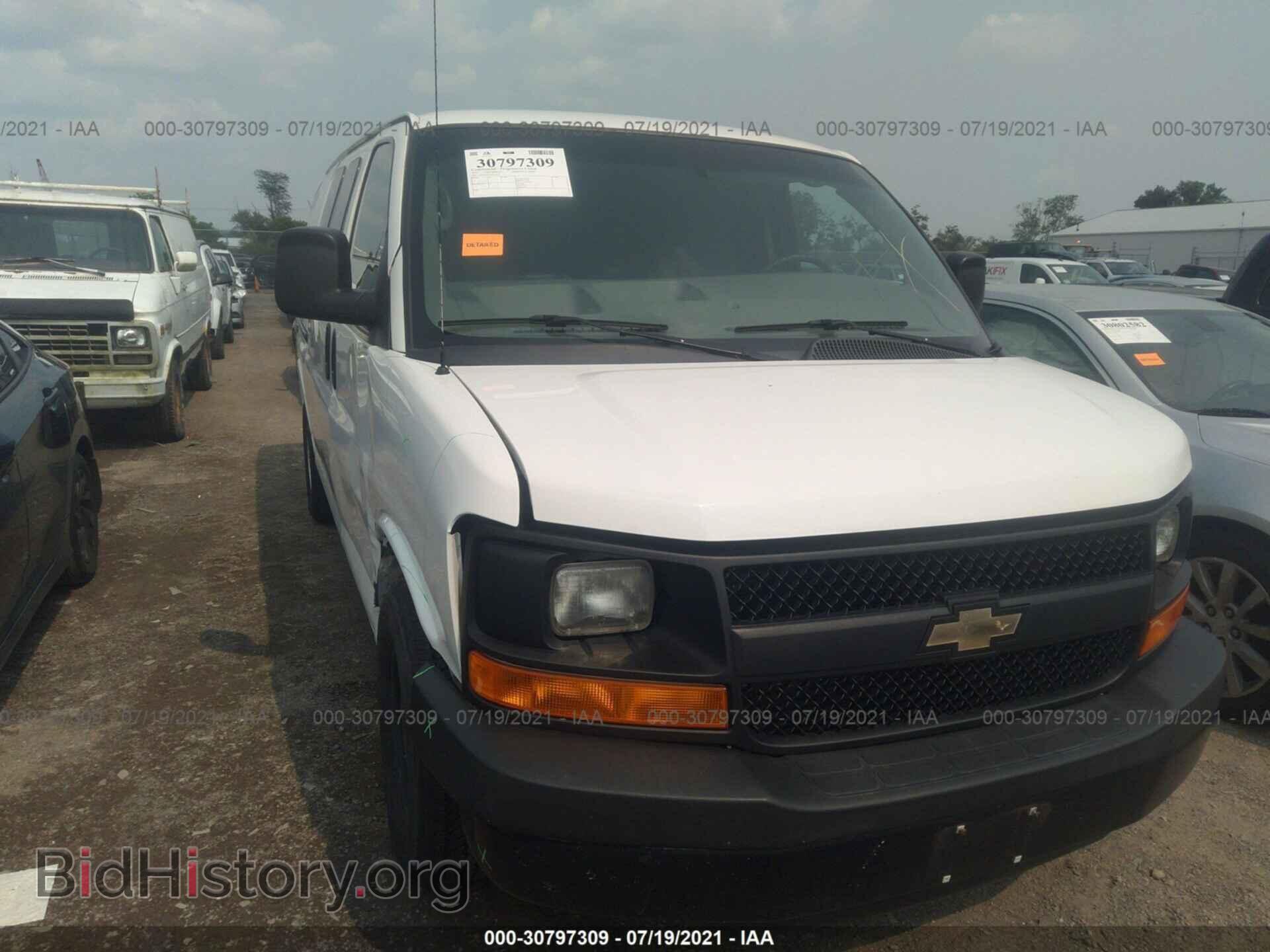 Фотография 1GCSGAFX9D1150719 - CHEVROLET EXPRESS CARGO VAN 2013