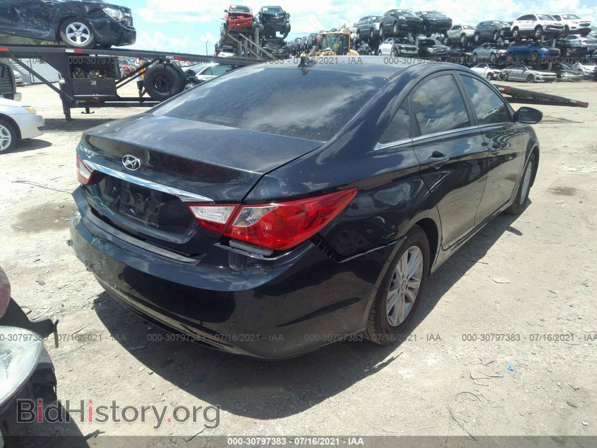 2012 HYUNDAI SONATA - VIN: 5NPEB4AC3CH447185 - Фото 4