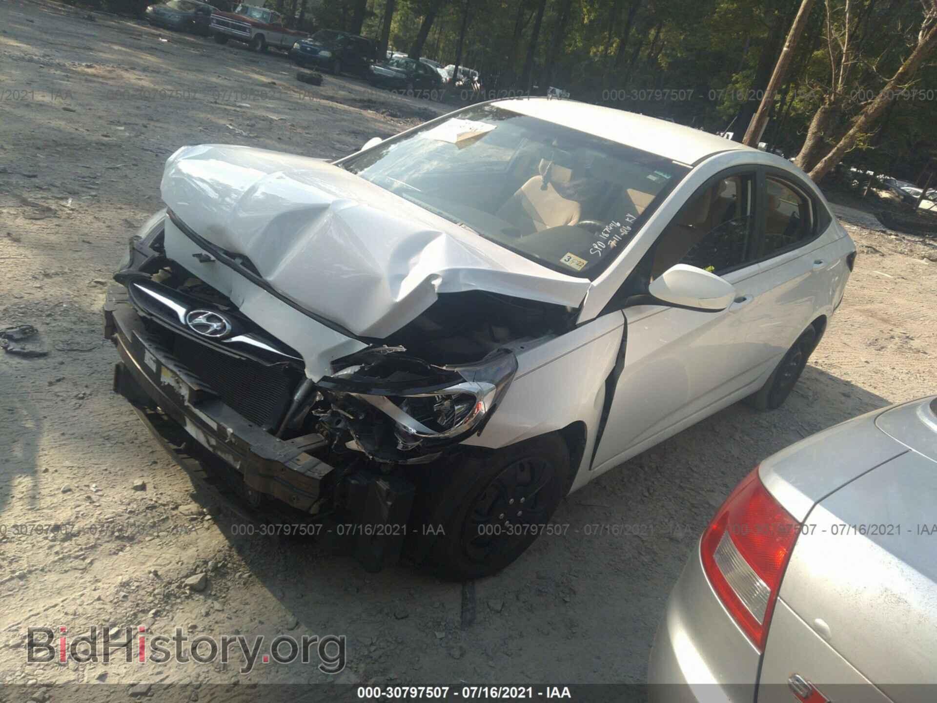 2014 HYUNDAI ACCENT - VIN: KMHCT4AE0EU589469 - Фото 2