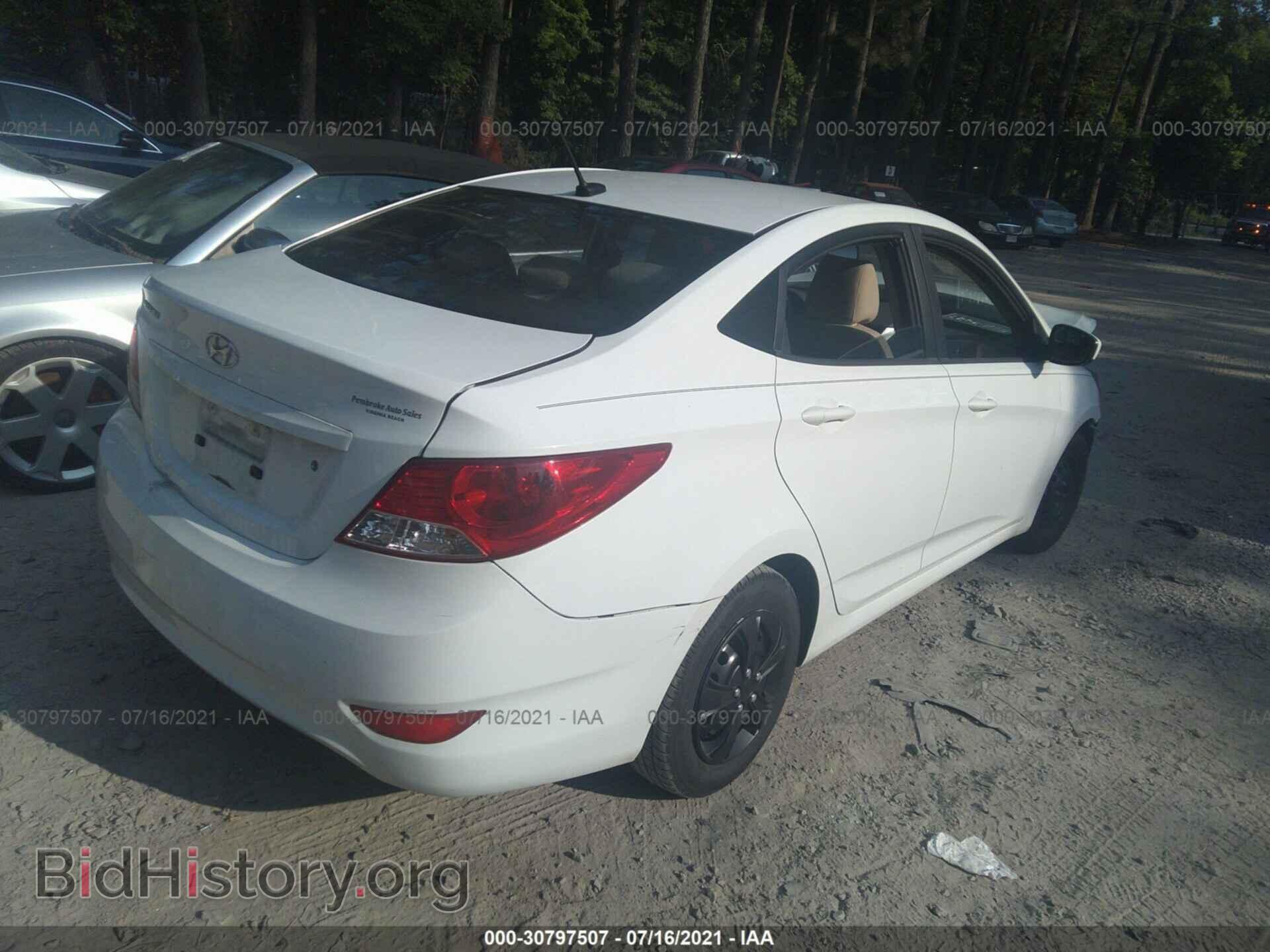 2014 HYUNDAI ACCENT - VIN: KMHCT4AE0EU589469 - Фото 4