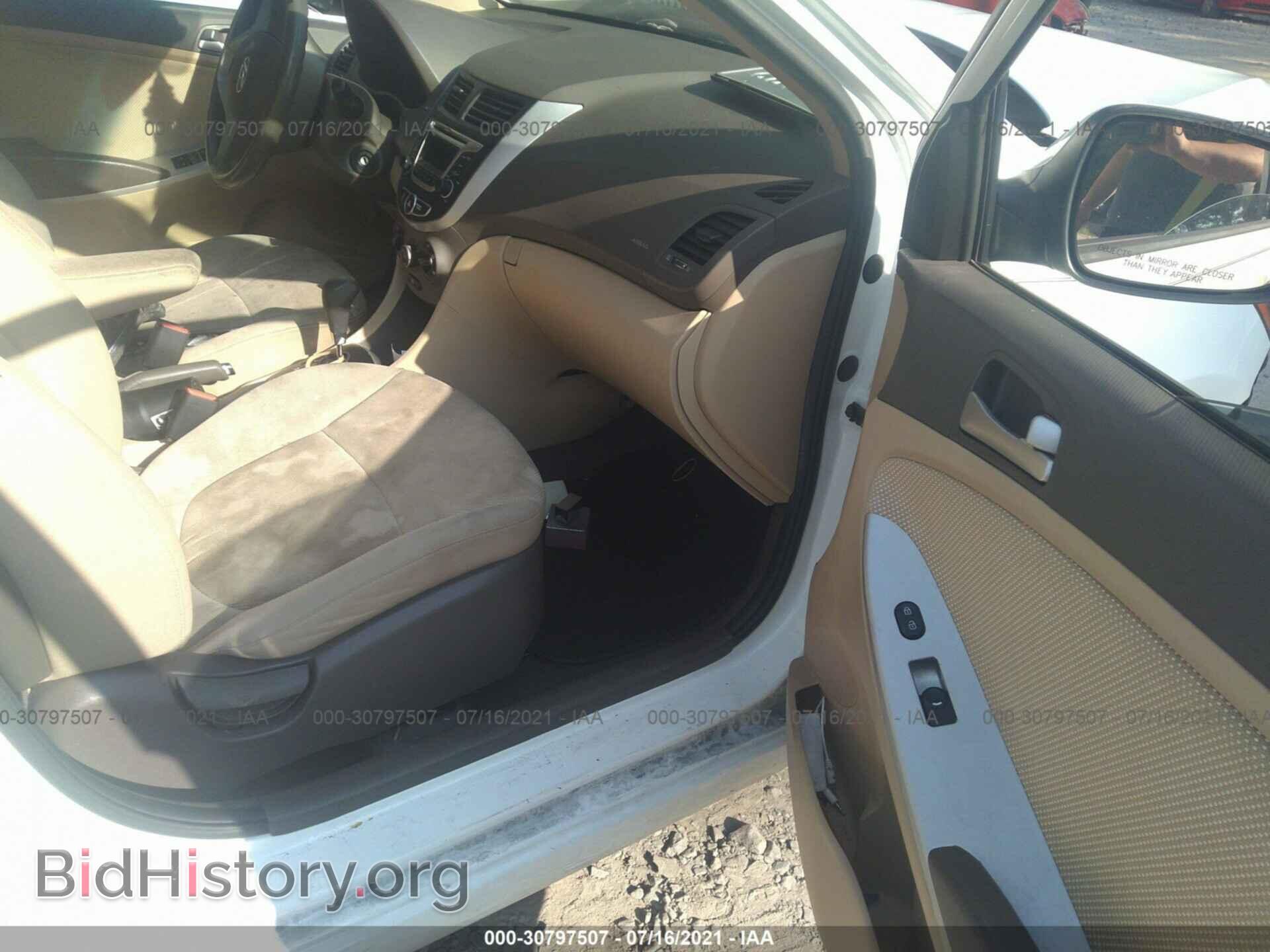 2014 HYUNDAI ACCENT - VIN: KMHCT4AE0EU589469 - Фото 5